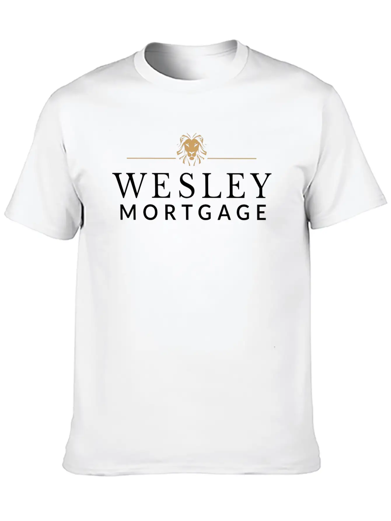 Wesley MORTGAGE Primary 2 Tone Reverse Stylish Everyday T-Shirt – Unisex Basic Cotton Tee
