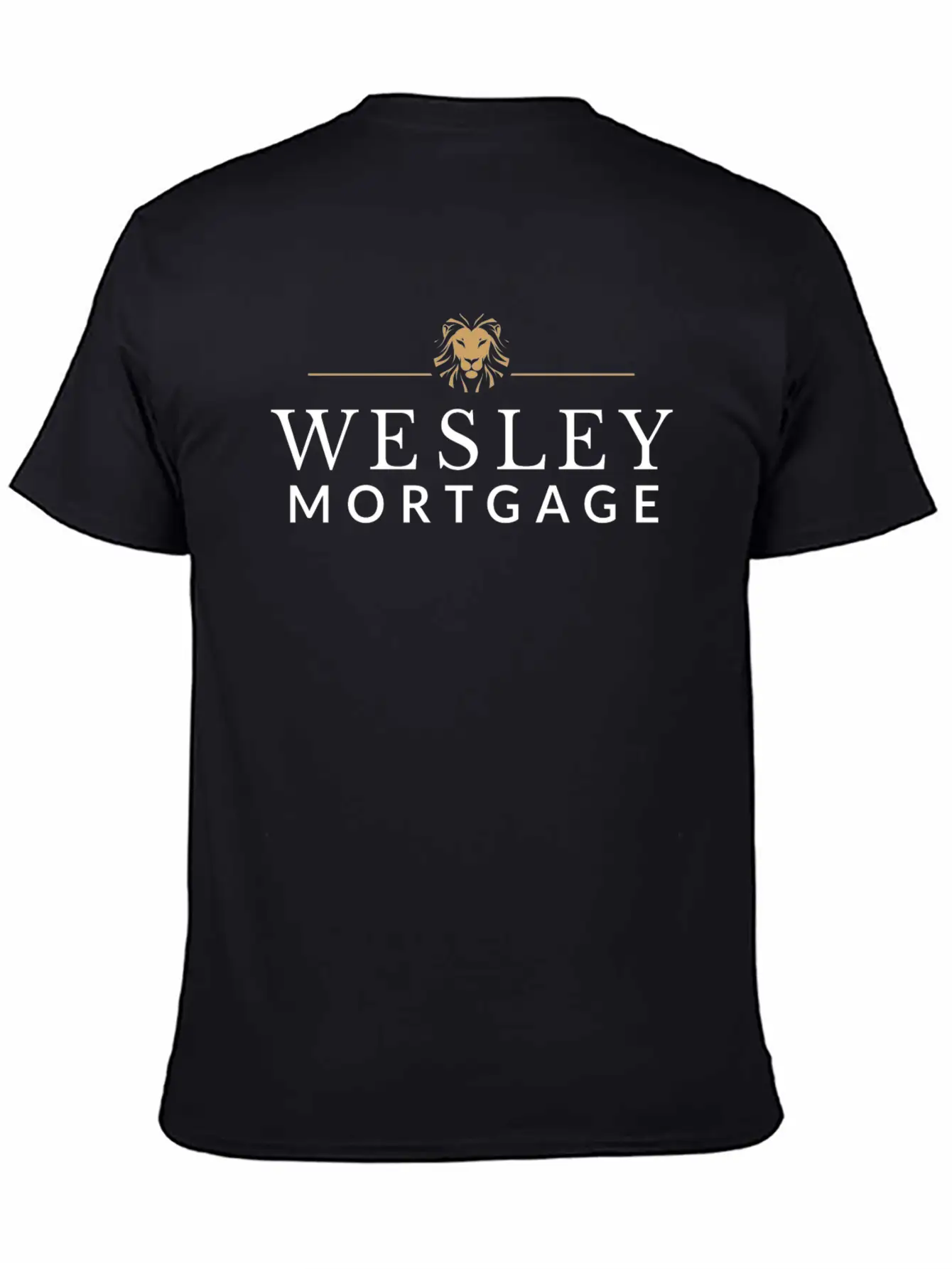 Wesley MORTGAGE Primary 2 Tone Reverse Stylish Everyday T-Shirt – Unisex Basic Cotton Tee
