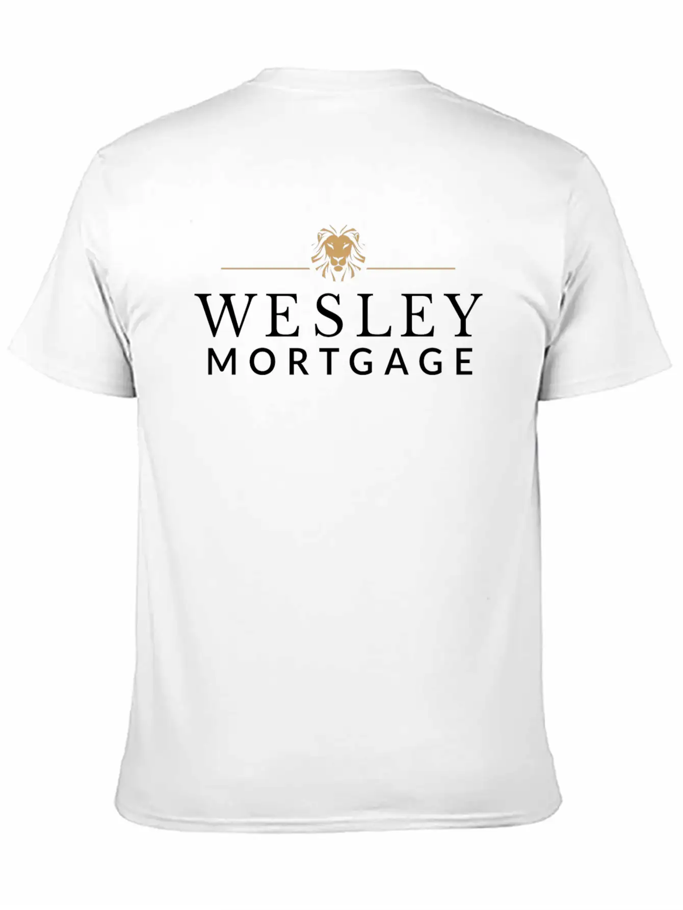 Wesley MORTGAGE Primary 2 Tone Reverse Stylish Everyday T-Shirt – Unisex Basic Cotton Tee