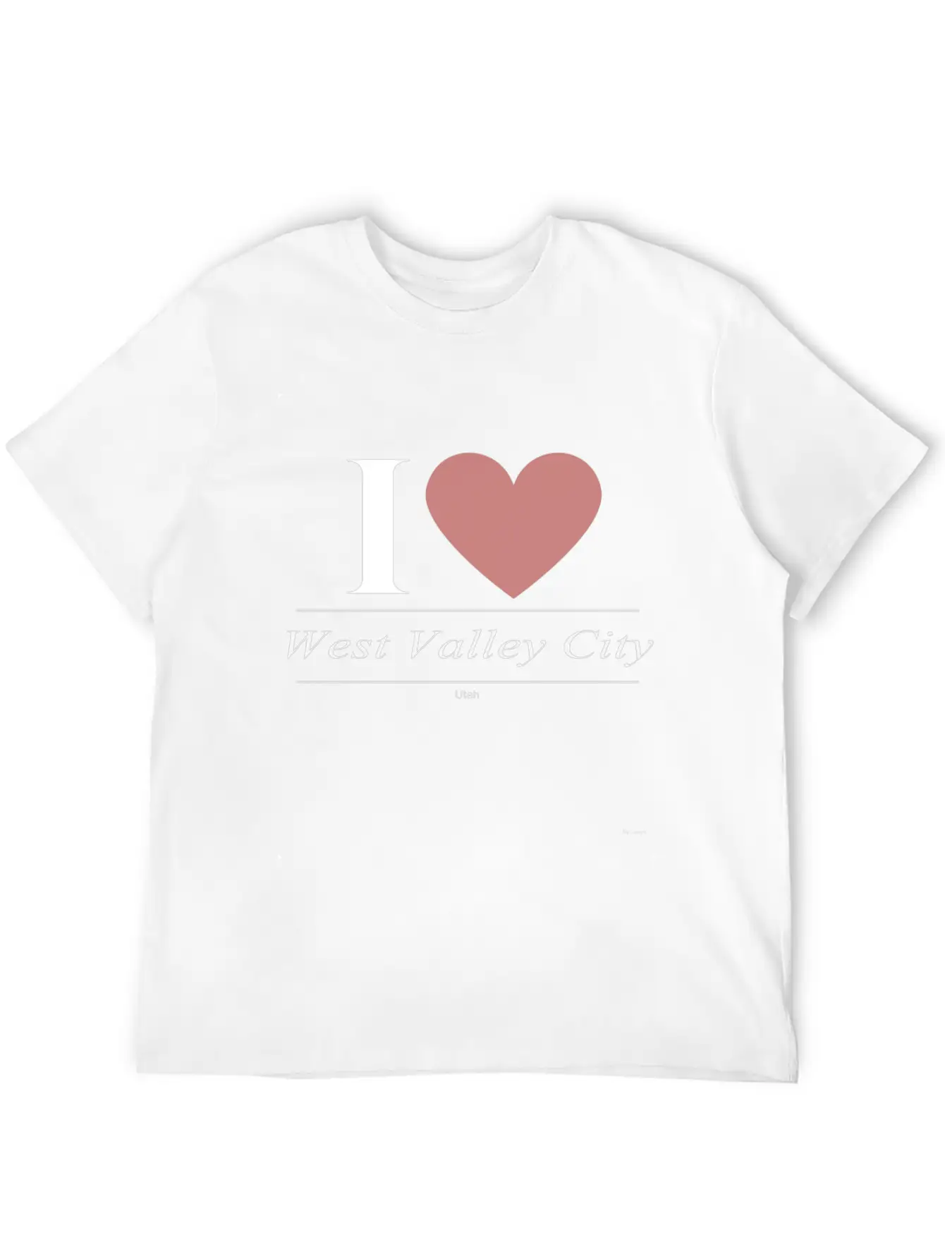 West Valley City Utah UT Utahn Basic Graphic T-Shirt – Daily Comfort In Soft Cotton
