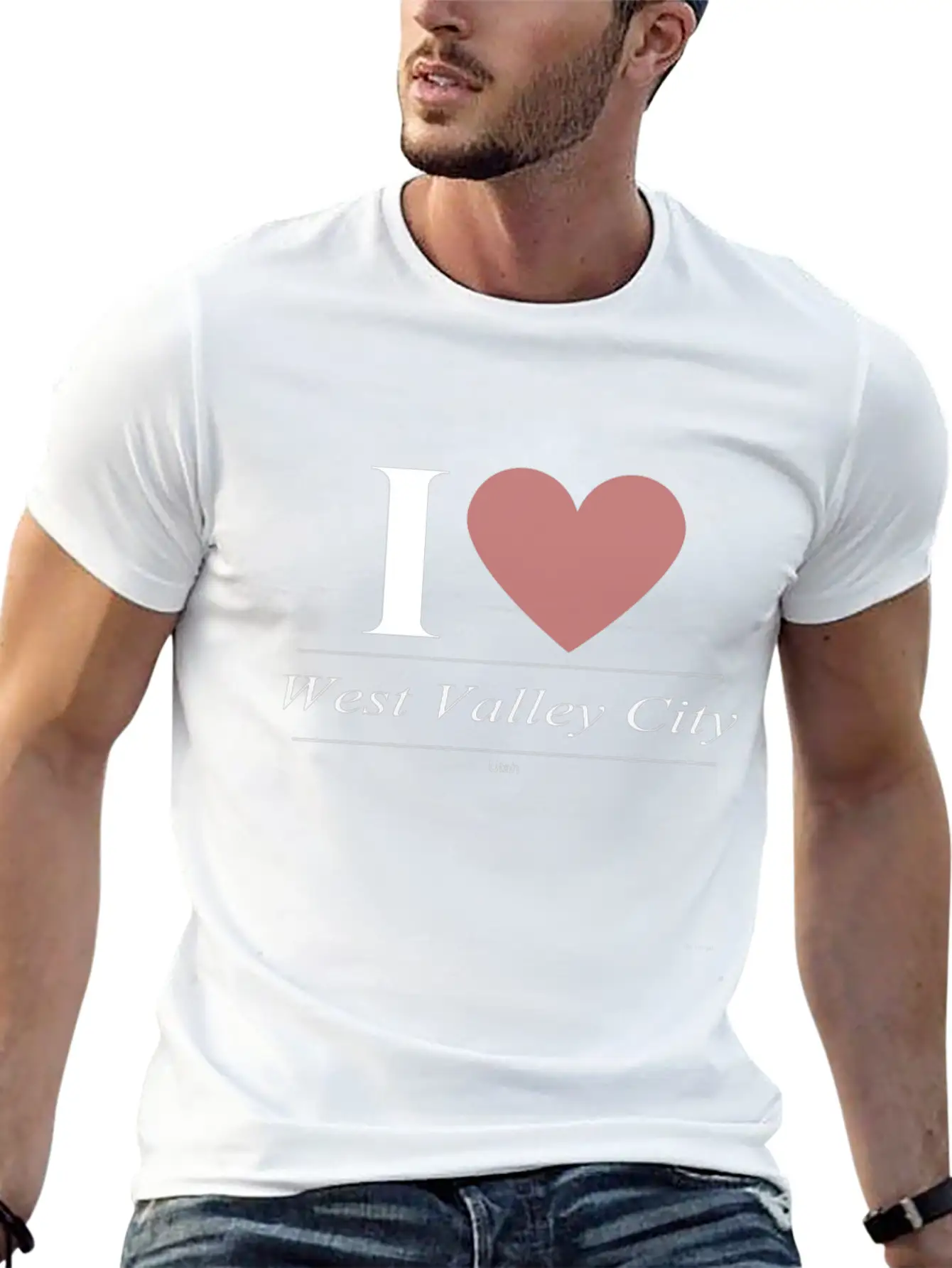 West Valley City Utah UT Utahn Basic Graphic T-Shirt – Daily Comfort In Soft Cotton