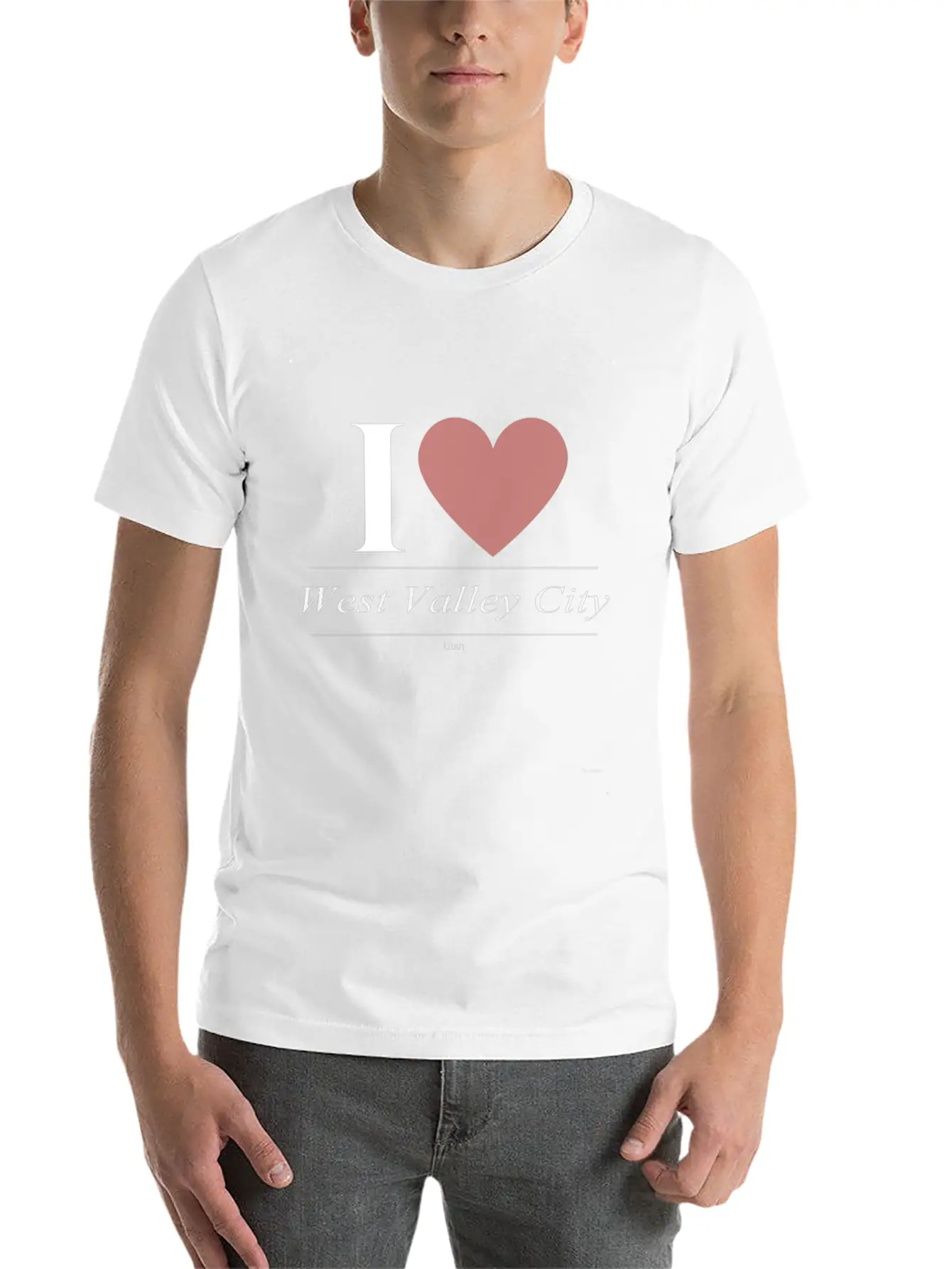 West Valley City Utah UT Utahn Basic Graphic T-Shirt – Daily Comfort In Soft Cotton
