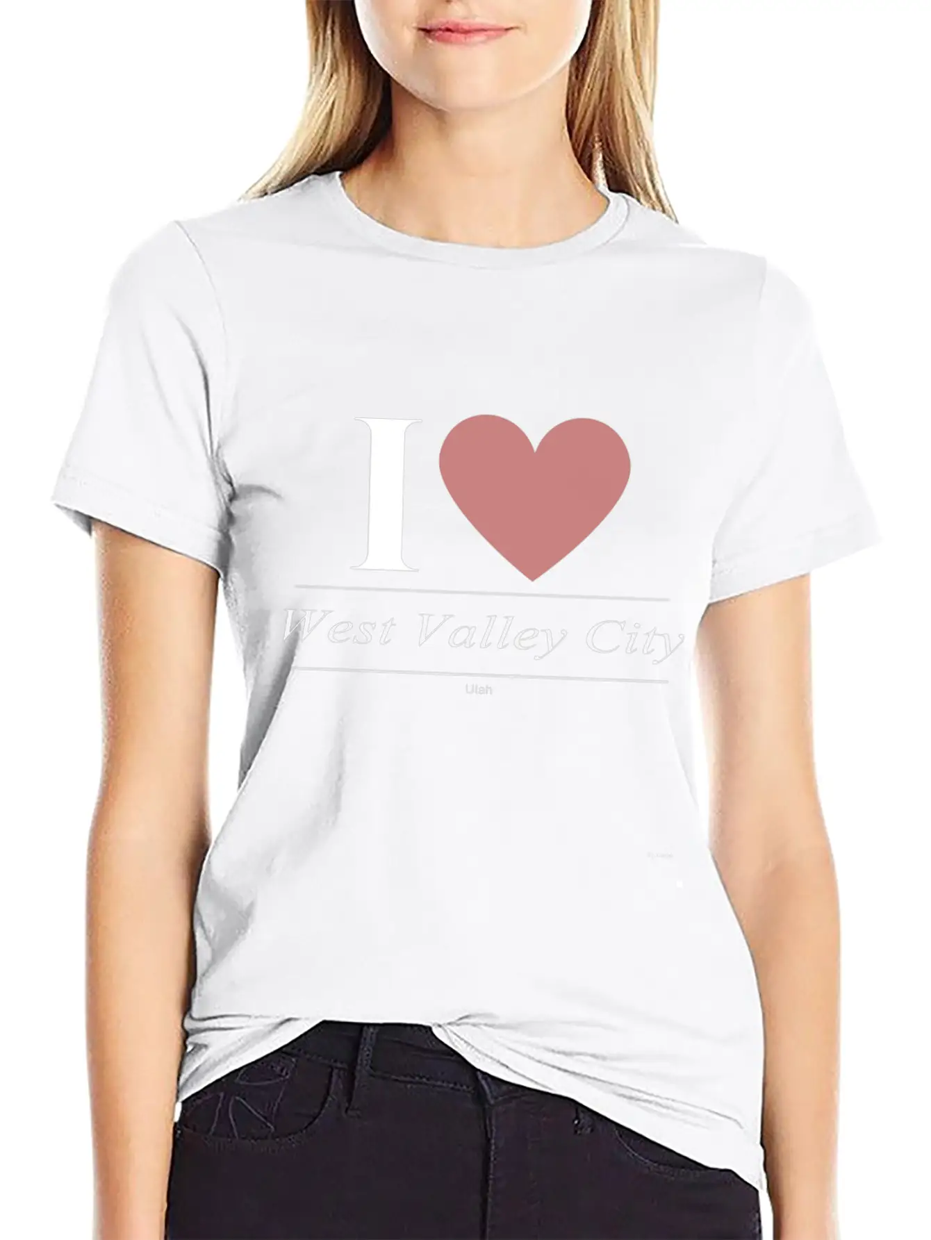 West Valley City Utah UT Utahn Basic Graphic T-Shirt – Daily Comfort In Soft Cotton