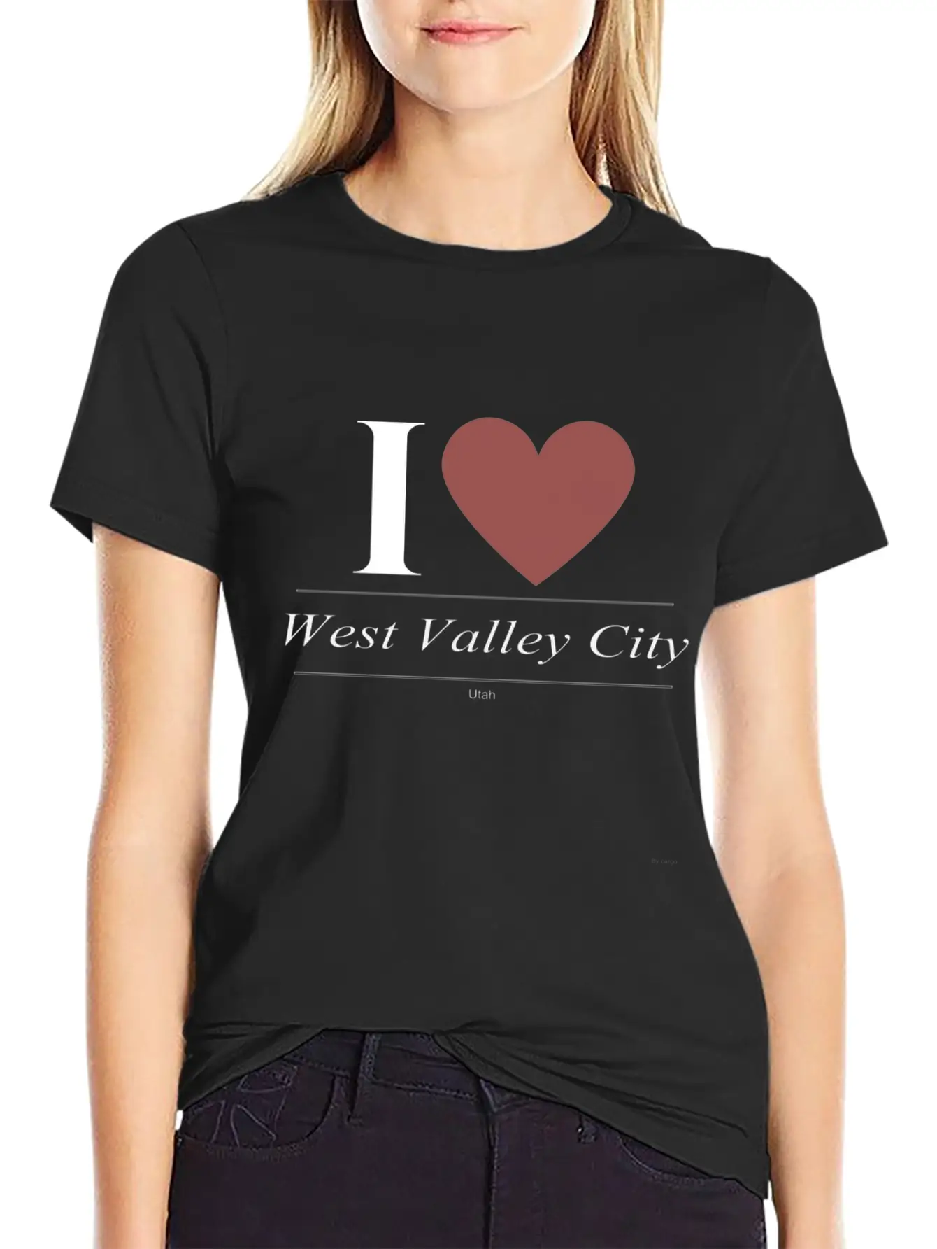West Valley City Utah UT Utahn Basic Graphic T-Shirt – Daily Comfort In Soft Cotton
