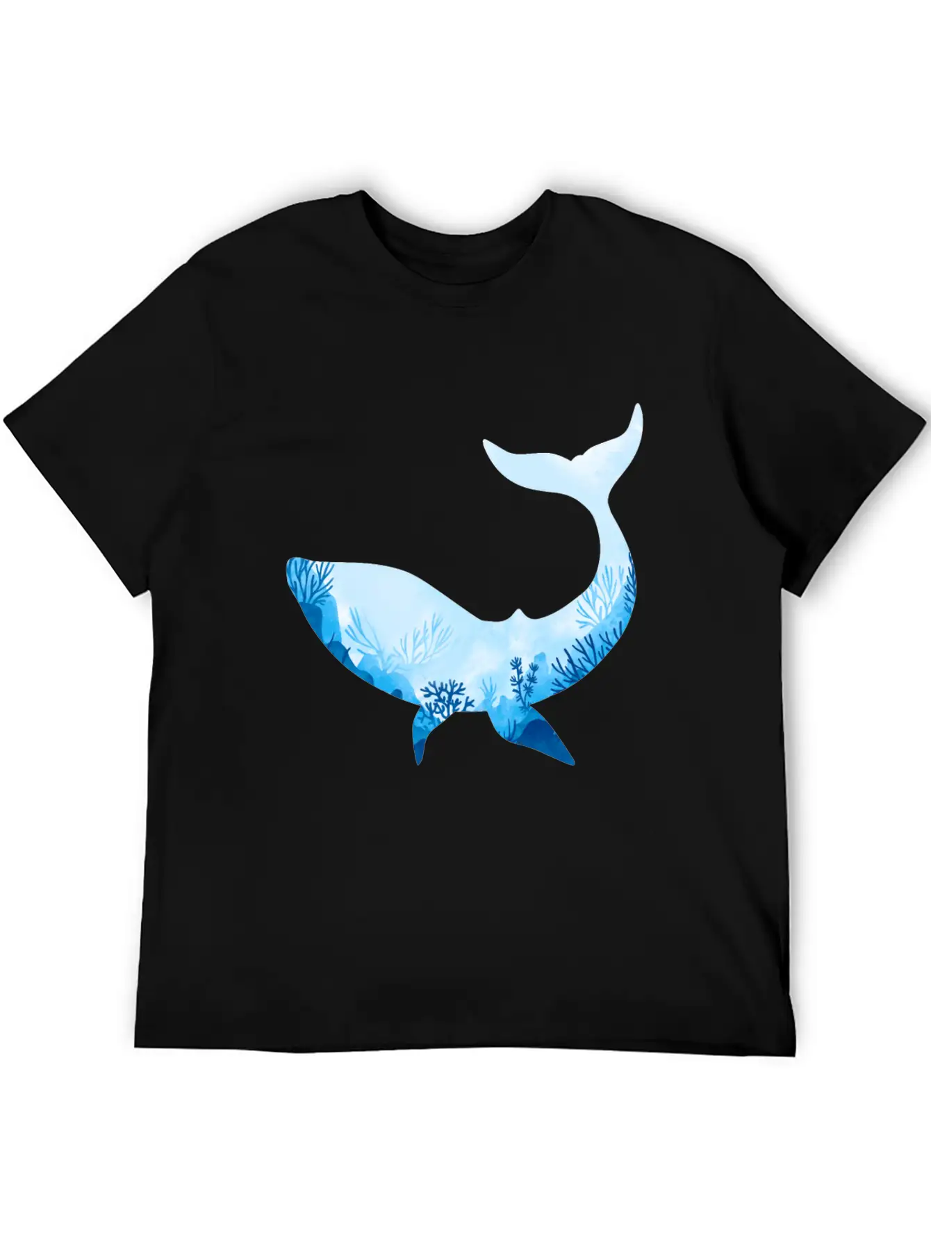 Whale With Ocean Diver Design Love Scuba Diving Basic Graphic T-Shirt – Daily Comfort In Soft Cotton