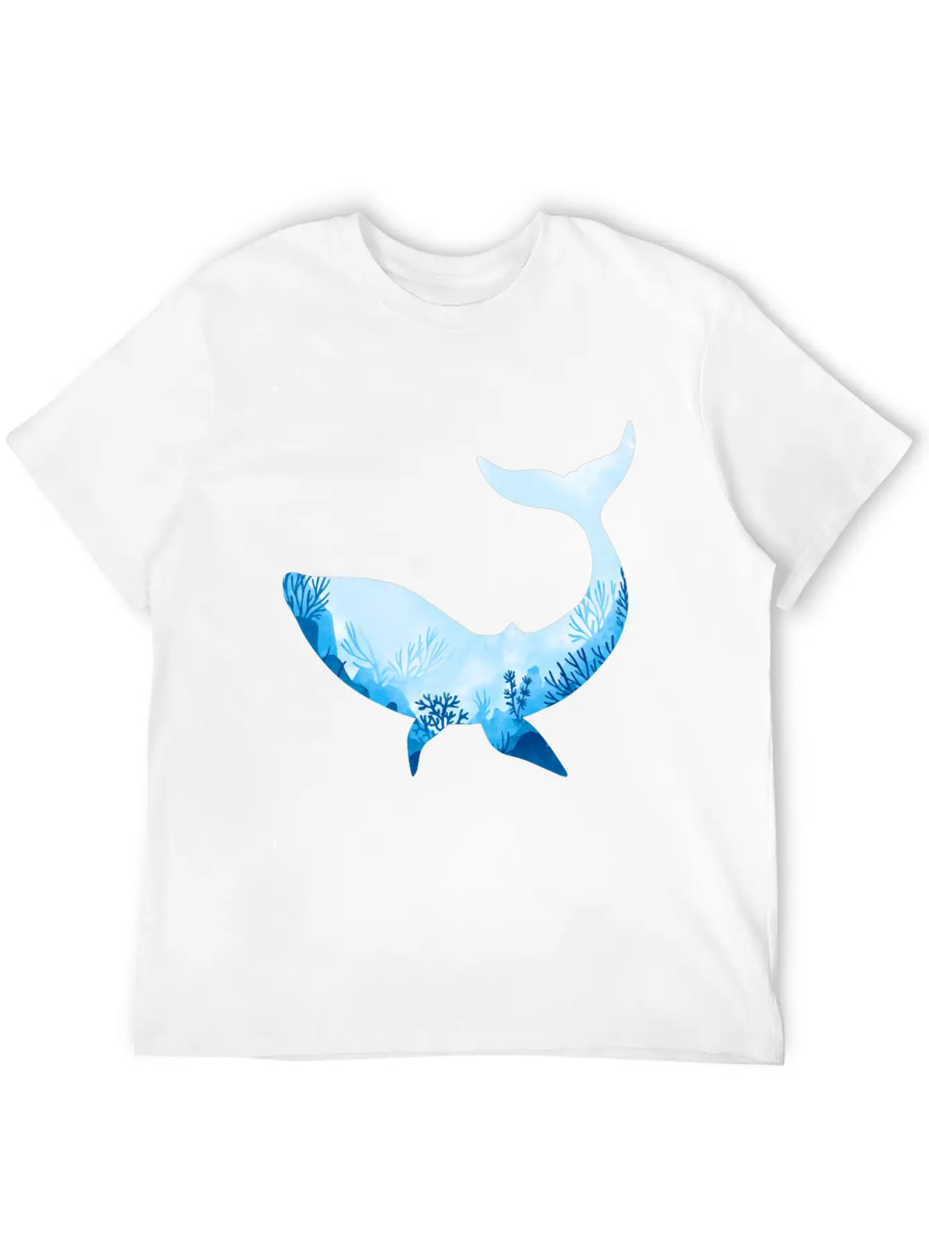 Whale With Ocean Diver Design Love Scuba Diving Basic Graphic T-Shirt – Daily Comfort In Soft Cotton