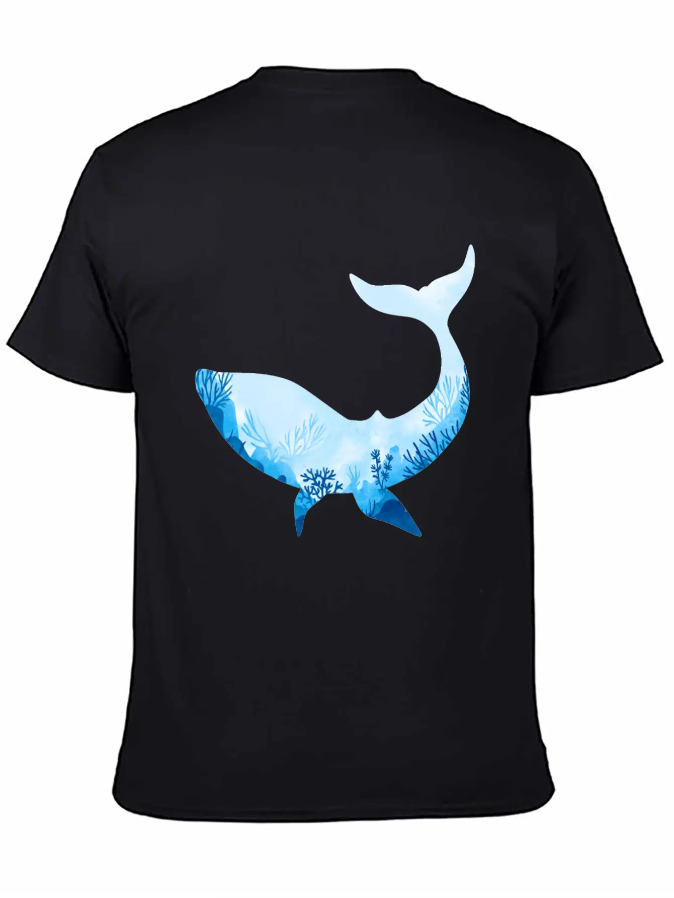 Whale With Ocean Diver Design Love Scuba Diving Basic Graphic T-Shirt – Daily Comfort In Soft Cotton