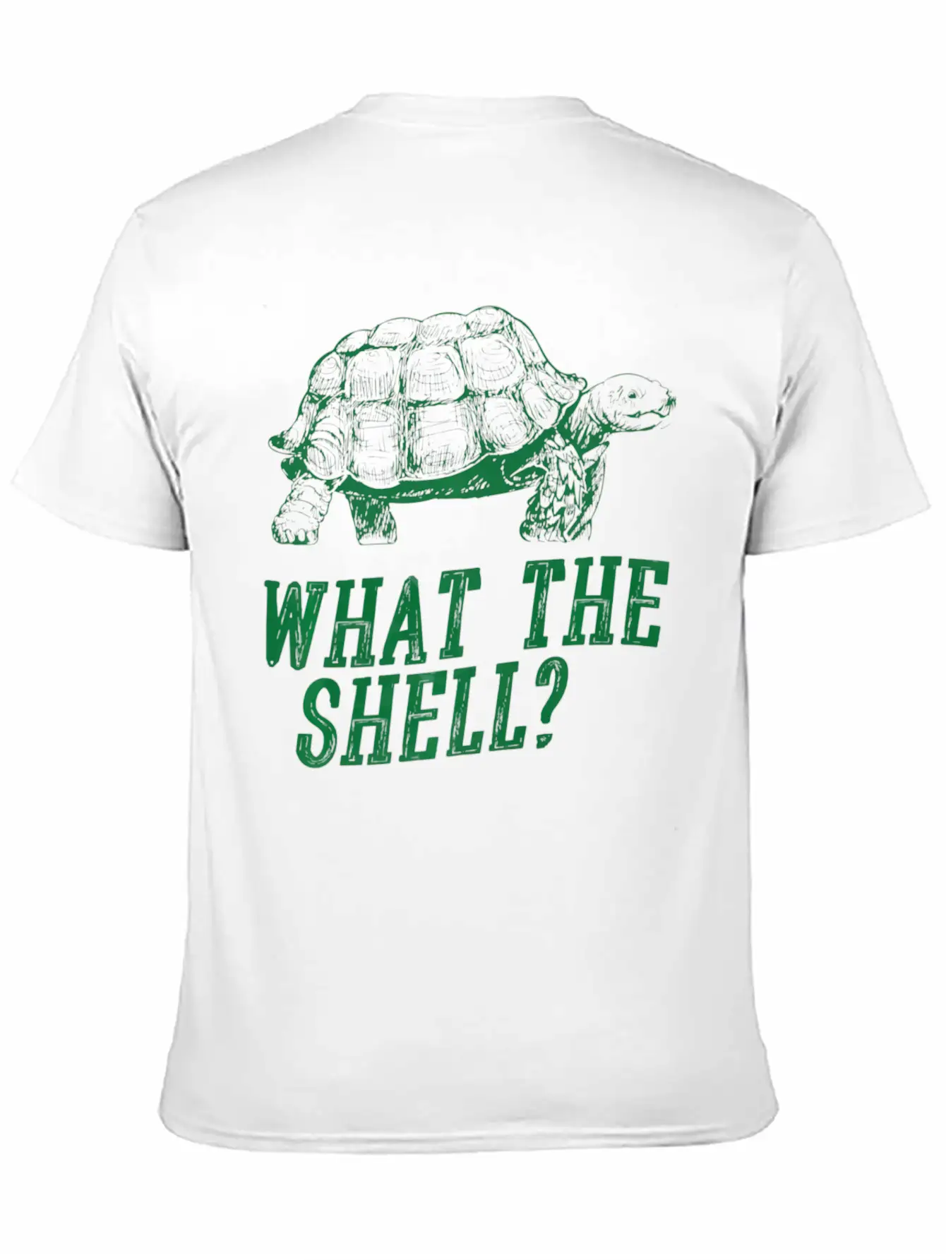 What The Shell Turtley Tortoise Turtle Funny Essential Cotton Tee For Daily Outfits – Unisex Style