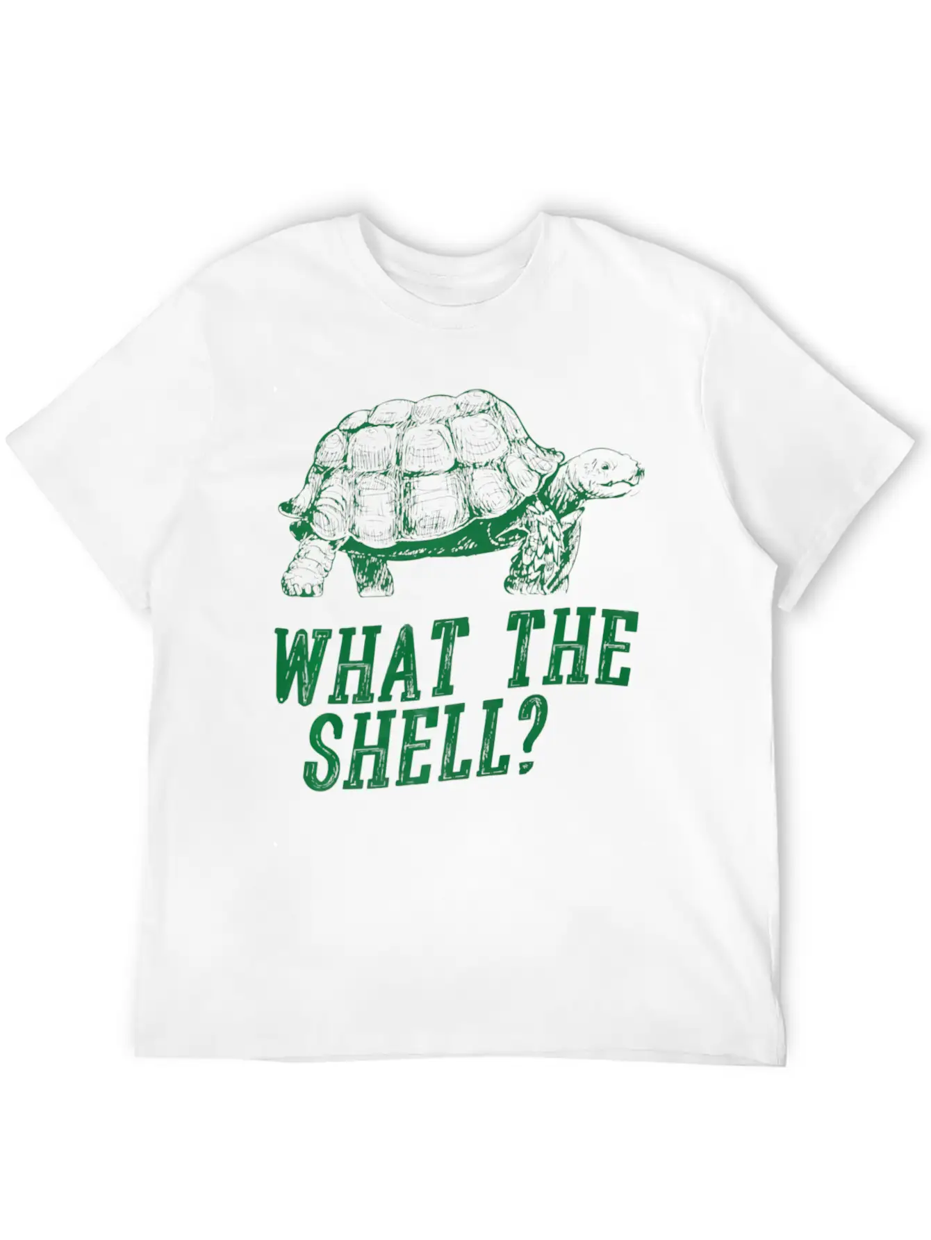 What The Shell Turtley Tortoise Turtle Funny Essential Cotton Tee For Daily Outfits – Unisex Style