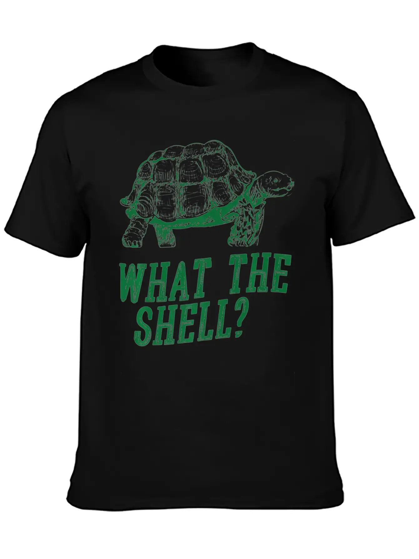 What The Shell Turtley Tortoise Turtle Funny Essential Cotton Tee For Daily Outfits – Unisex Style