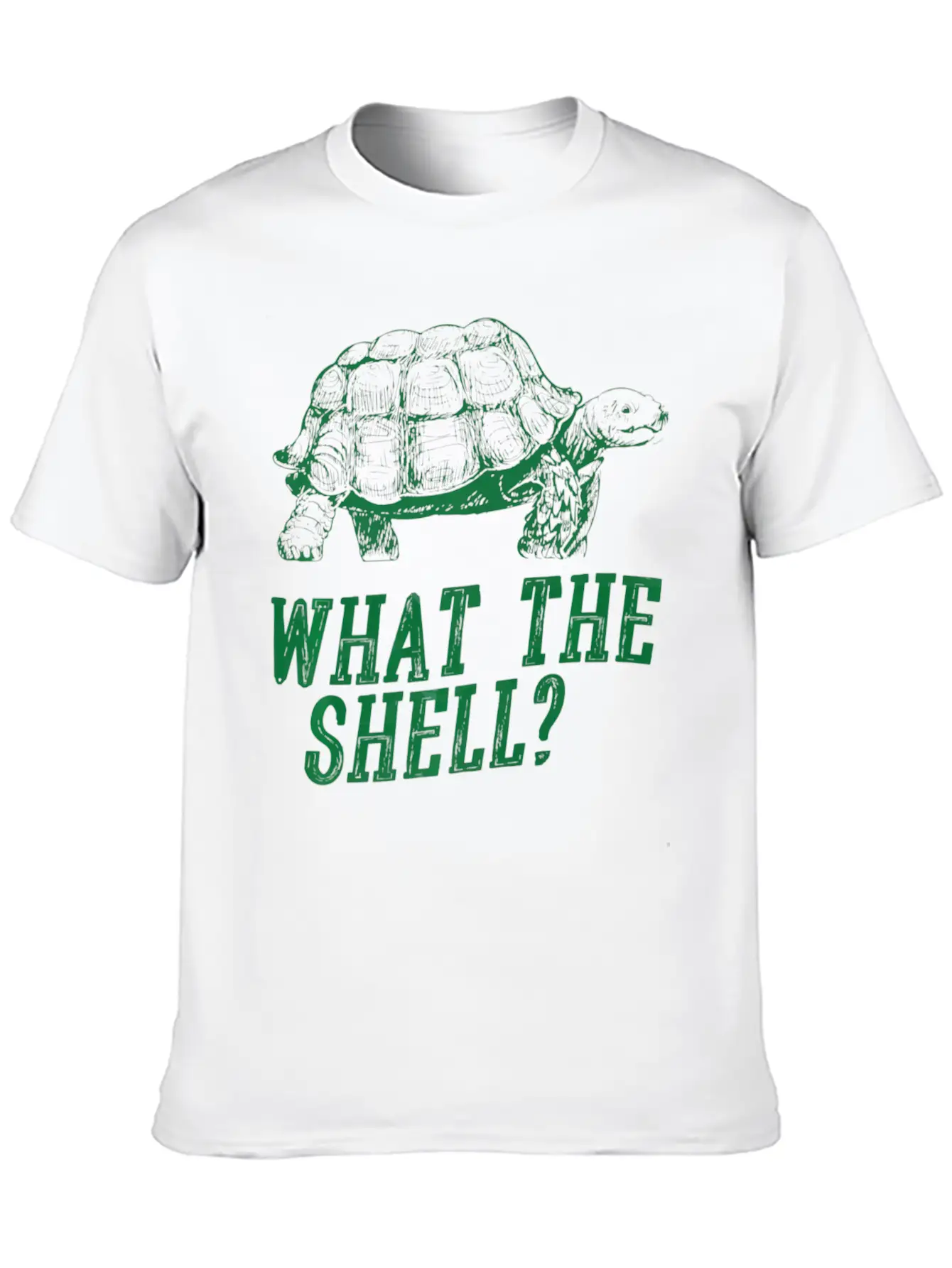 What The Shell Turtley Tortoise Turtle Funny Essential Cotton Tee For Daily Outfits – Unisex Style