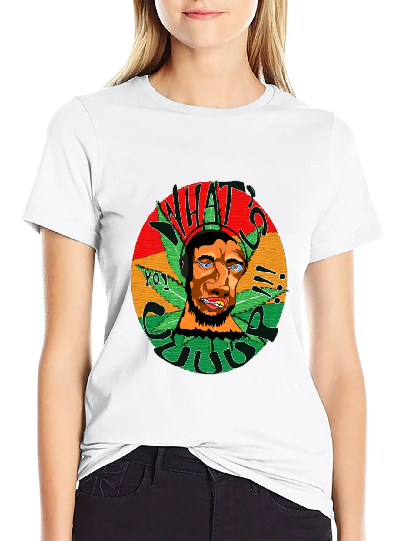 What`s Up! Relaxed Everyday Tee – Lightweight And Durable Cotton