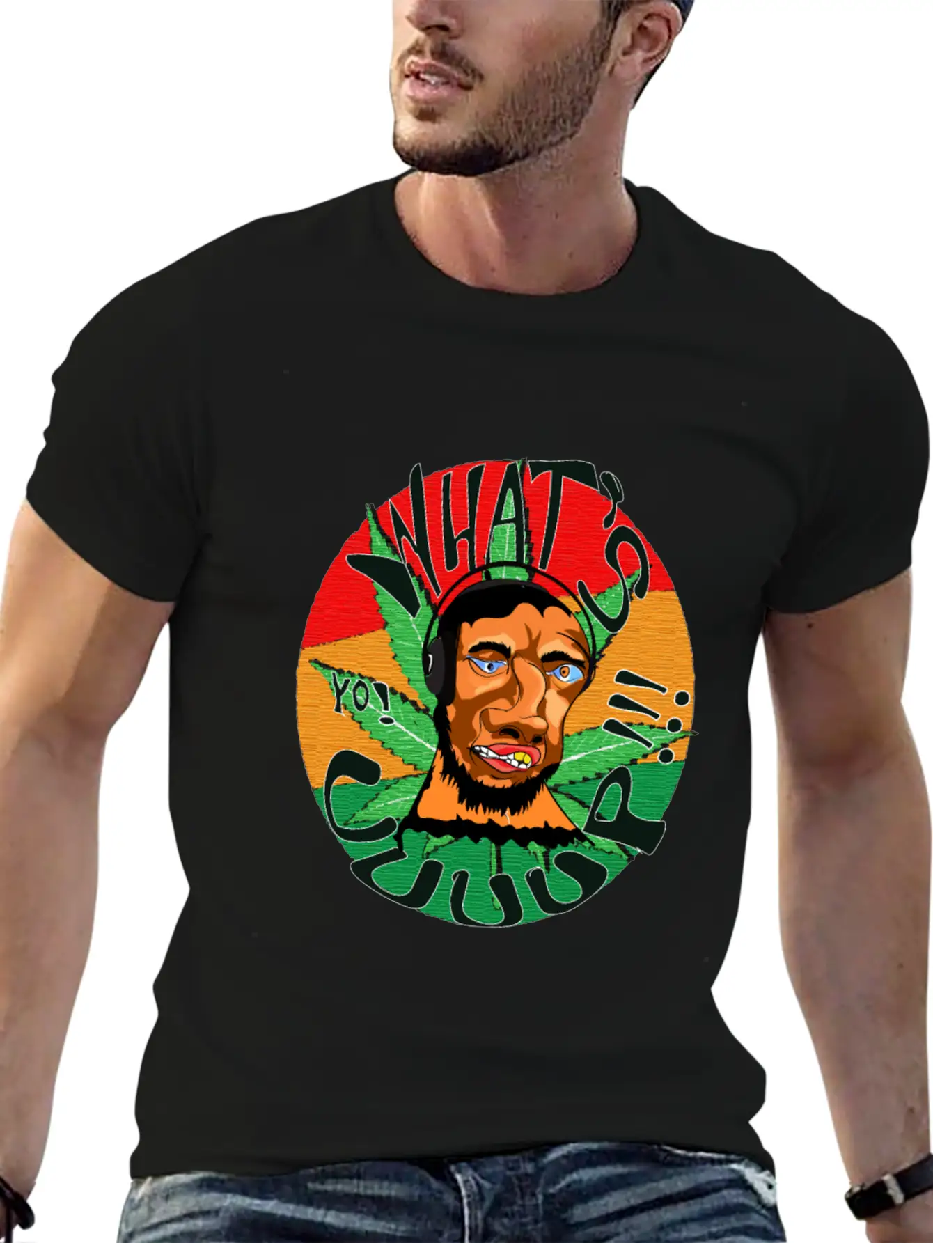 What`s Up! Relaxed Everyday Tee – Lightweight And Durable Cotton