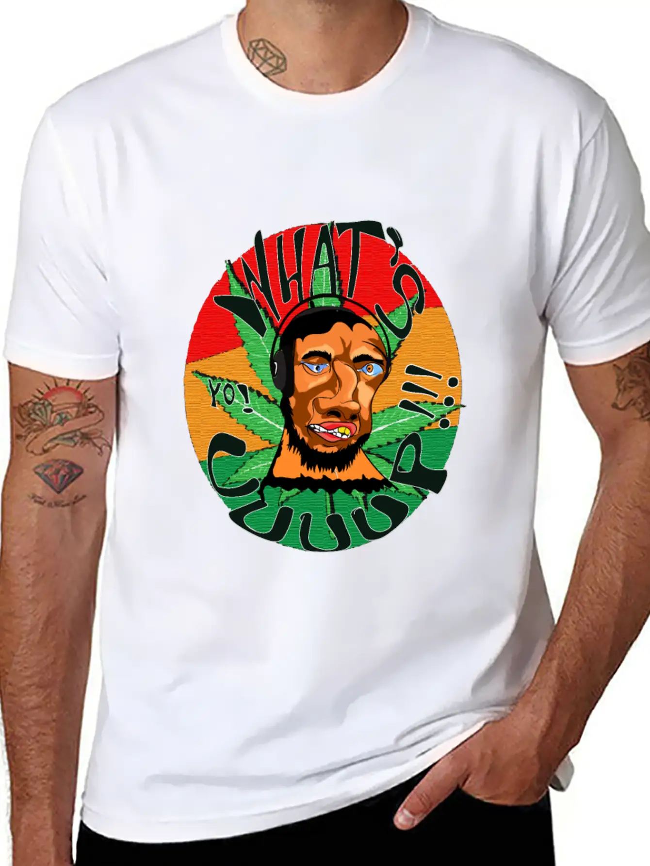 What`s Up! Relaxed Everyday Tee – Lightweight And Durable Cotton