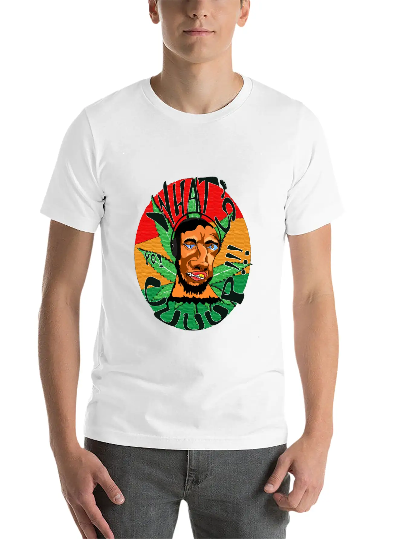 What`s Up! Relaxed Everyday Tee – Lightweight And Durable Cotton
