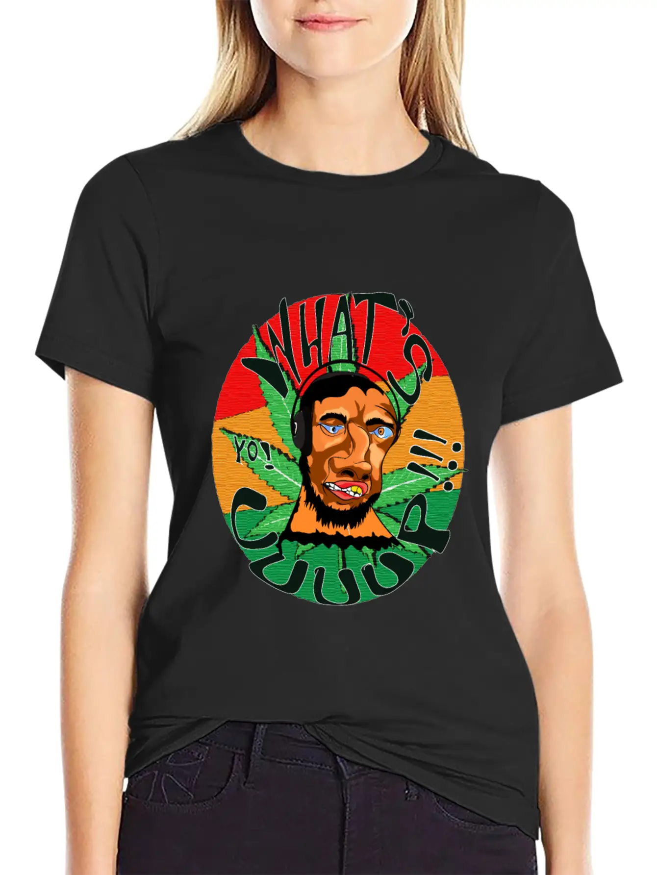 What`s Up! Relaxed Everyday Tee – Lightweight And Durable Cotton