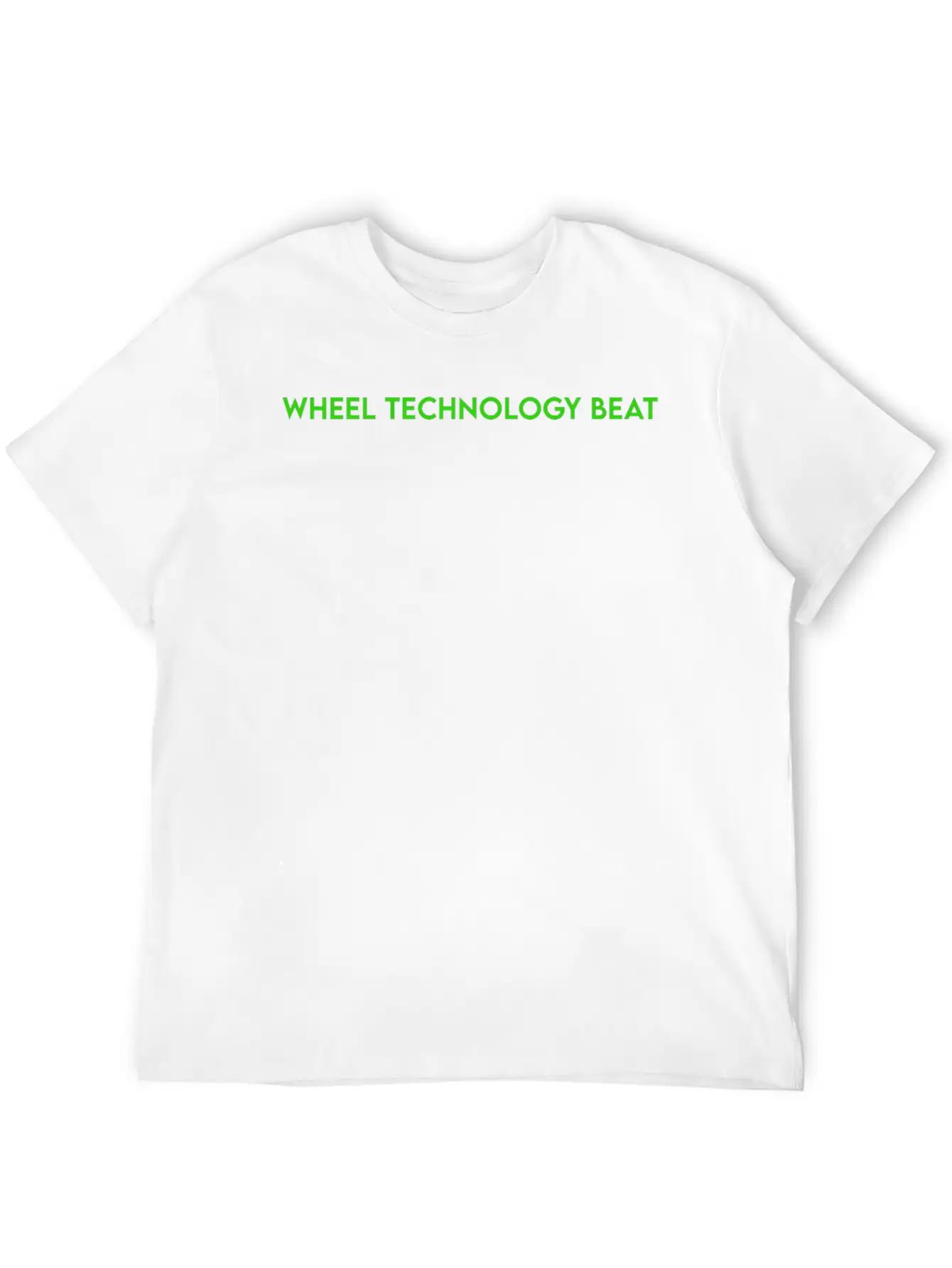 WHEEL TECHNOLOGY BEAT Comfortable Minimalist Graphic Tee – Summer Style Essential