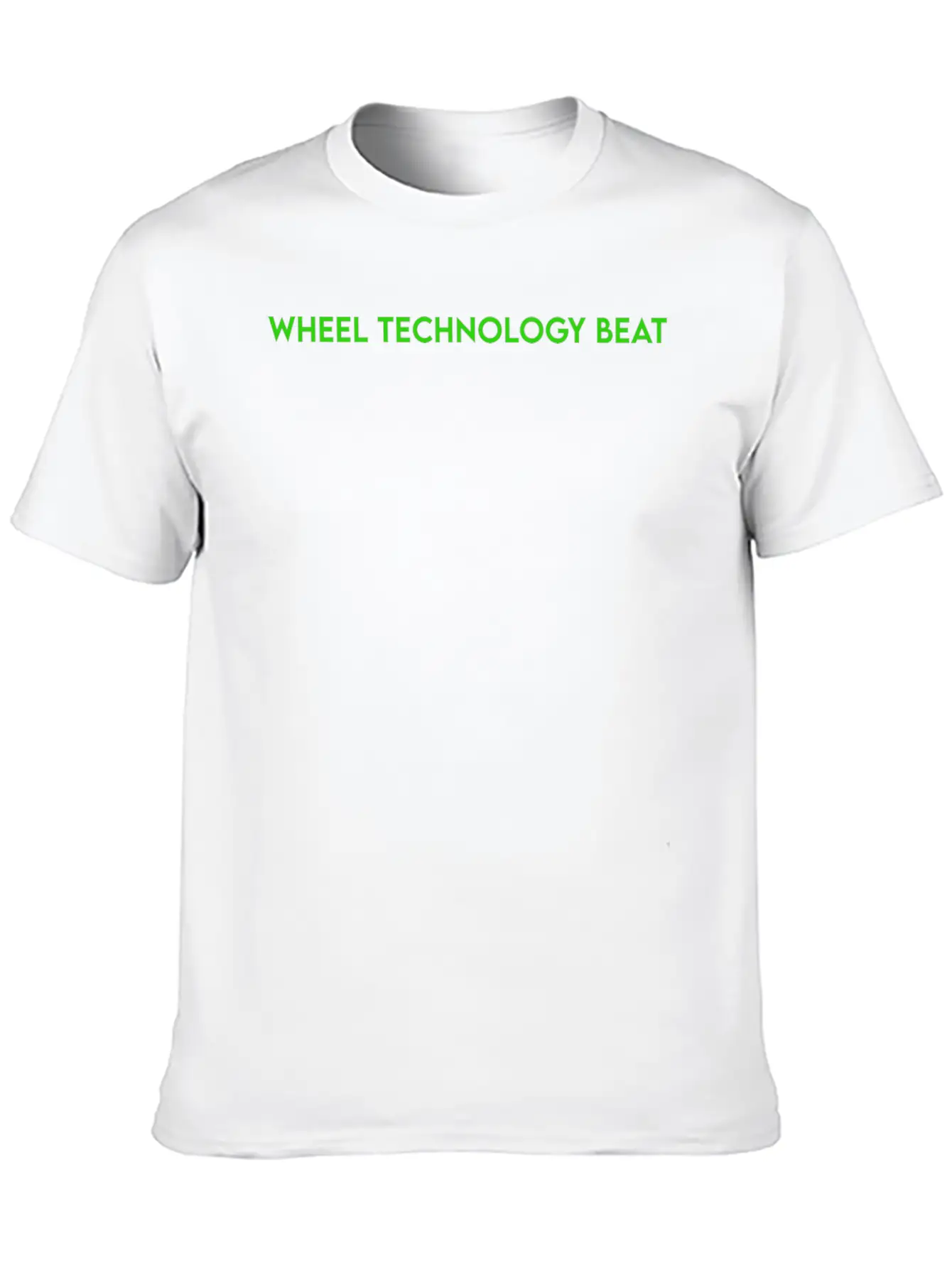 WHEEL TECHNOLOGY BEAT Comfortable Minimalist Graphic Tee – Summer Style Essential