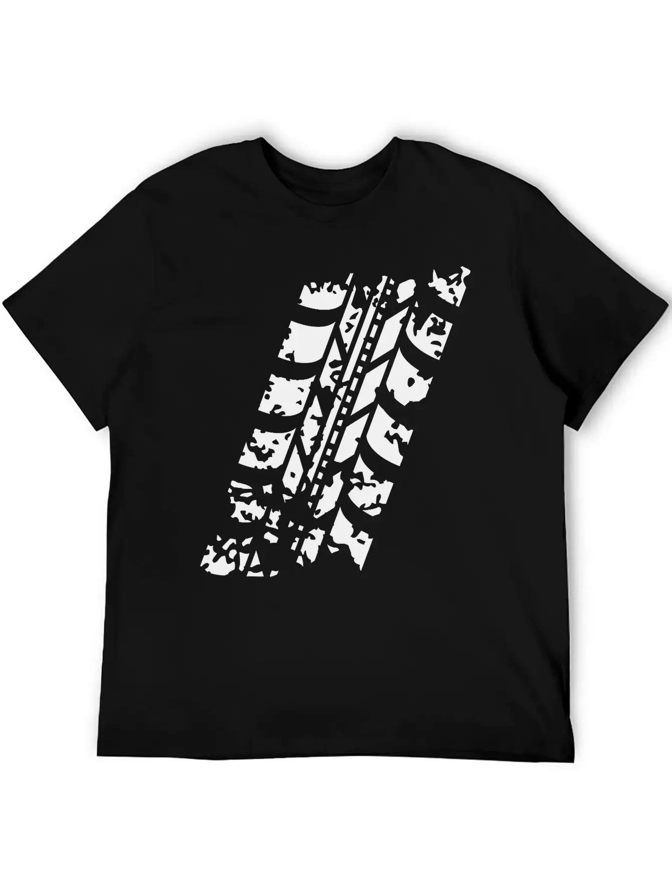Wheel Track Lightweight Cotton T-Shirt – Daily Comfort Graphic Shirt