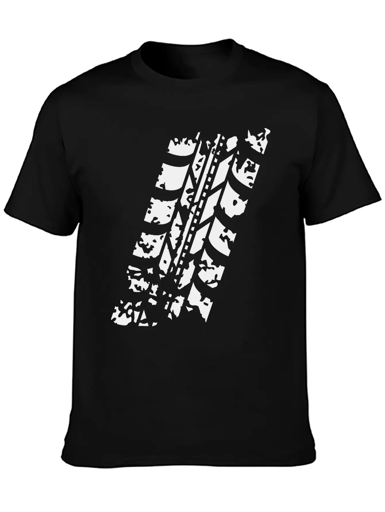 Wheel Track Lightweight Cotton T-Shirt – Daily Comfort Graphic Shirt