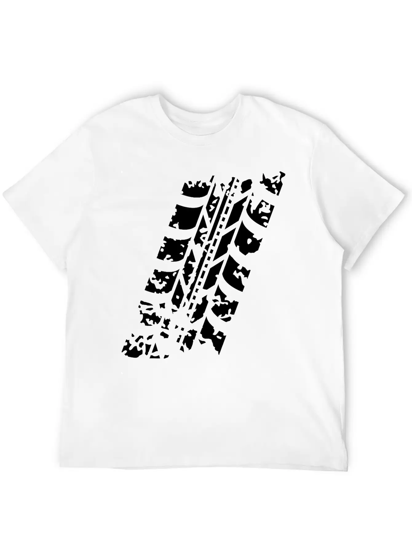 Wheel Track Lightweight Cotton T-Shirt – Daily Comfort Graphic Shirt