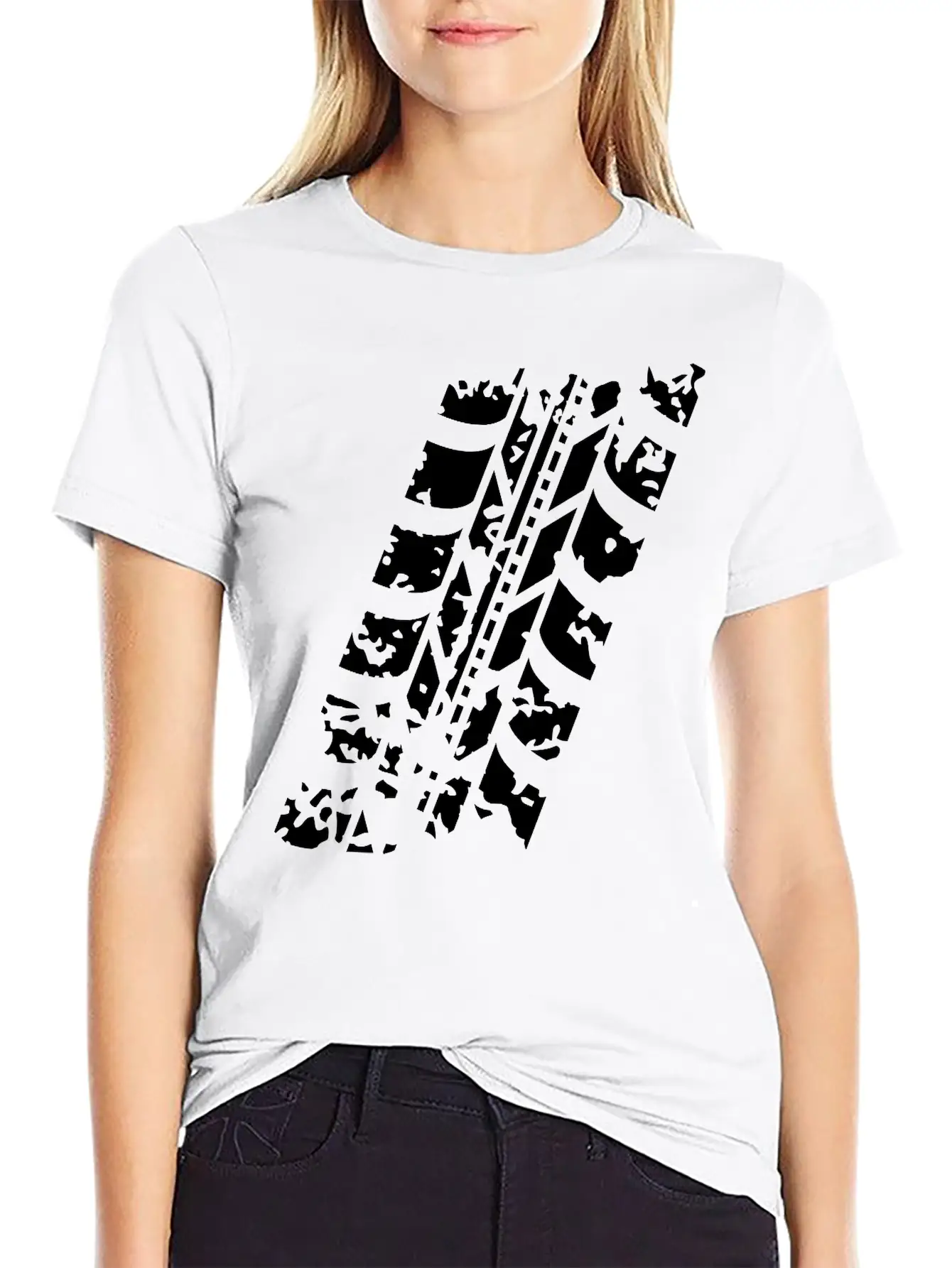 Wheel Track Lightweight Cotton T-Shirt – Daily Comfort Graphic Shirt