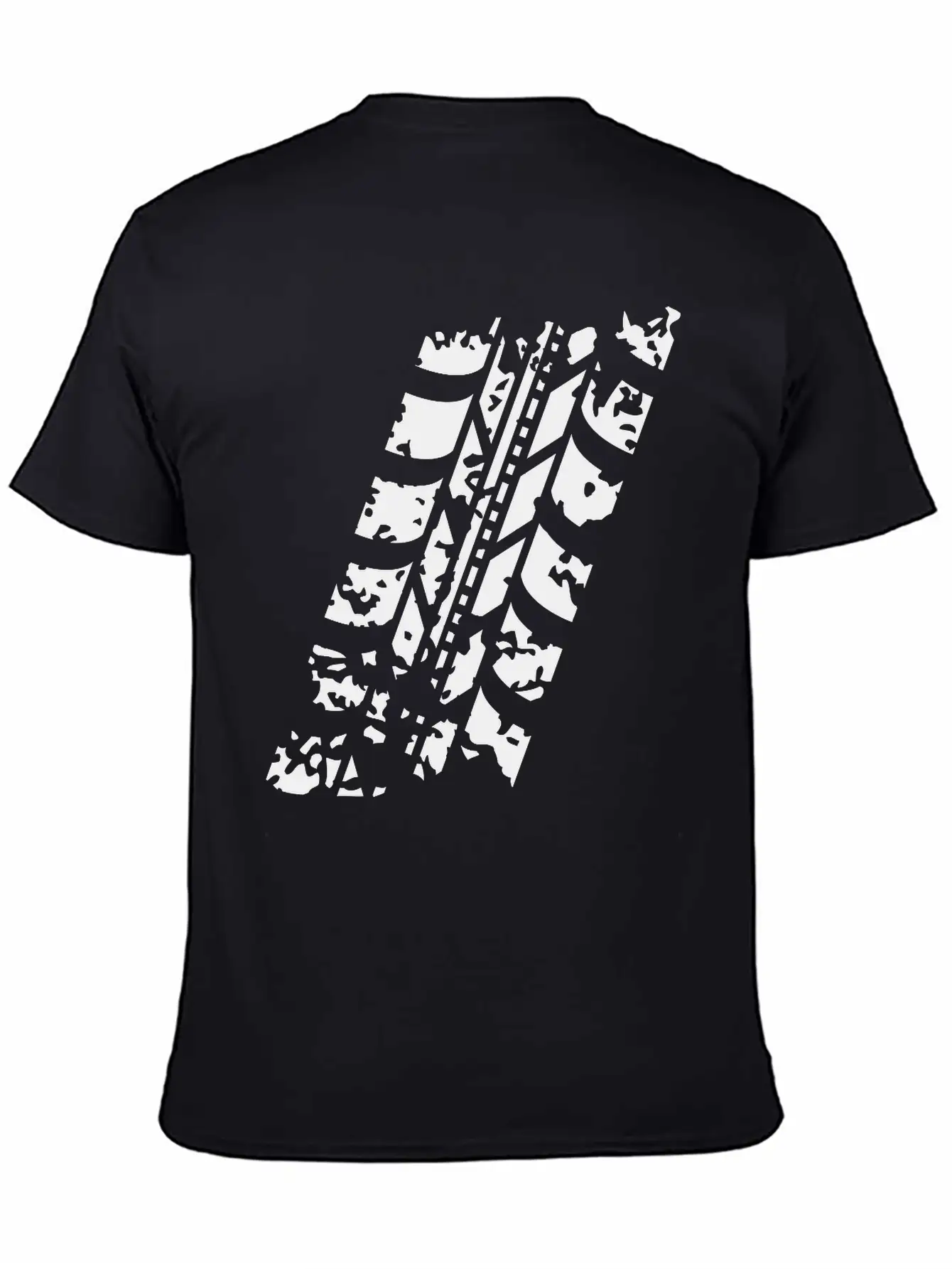 Wheel Track Lightweight Cotton T-Shirt – Daily Comfort Graphic Shirt