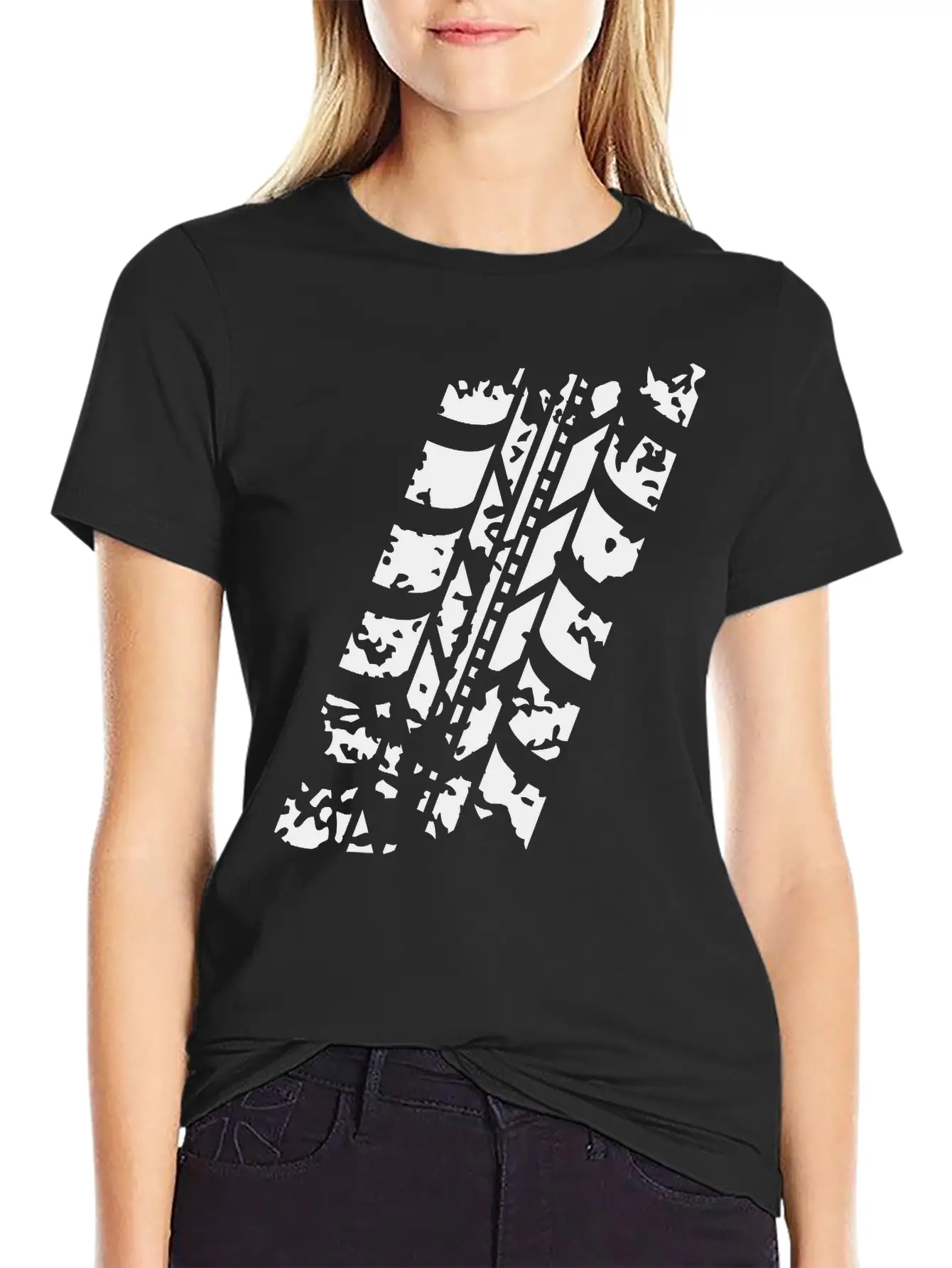 Wheel Track Lightweight Cotton T-Shirt – Daily Comfort Graphic Shirt