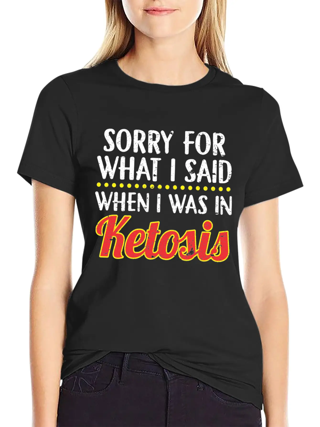 When I Was In Ketosis Diet Keto Basic Graphic T-Shirt – Daily Comfort In Soft Cotton