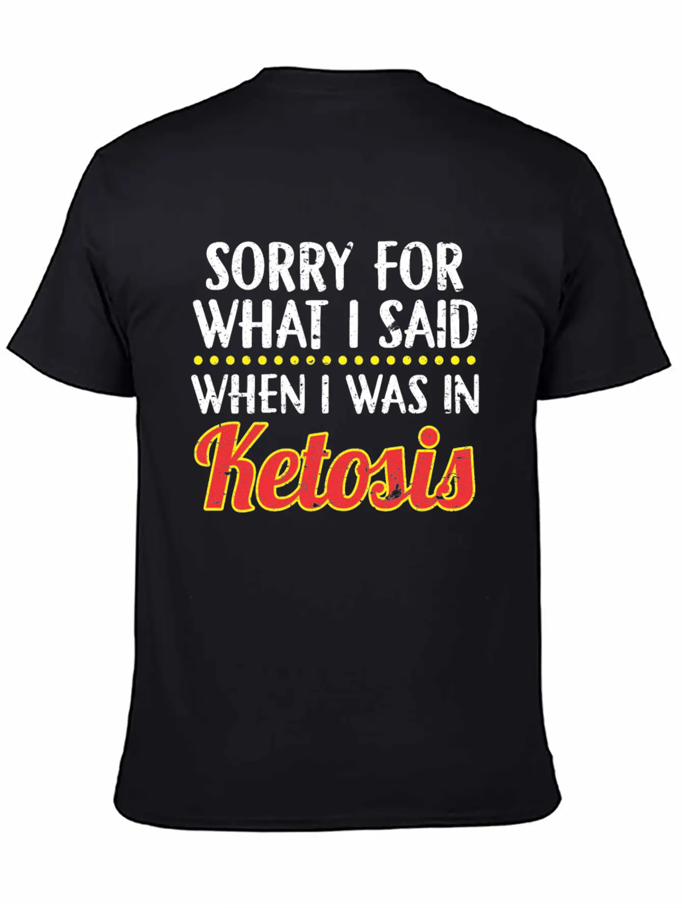 When I Was In Ketosis Diet Keto Basic Graphic T-Shirt – Daily Comfort In Soft Cotton