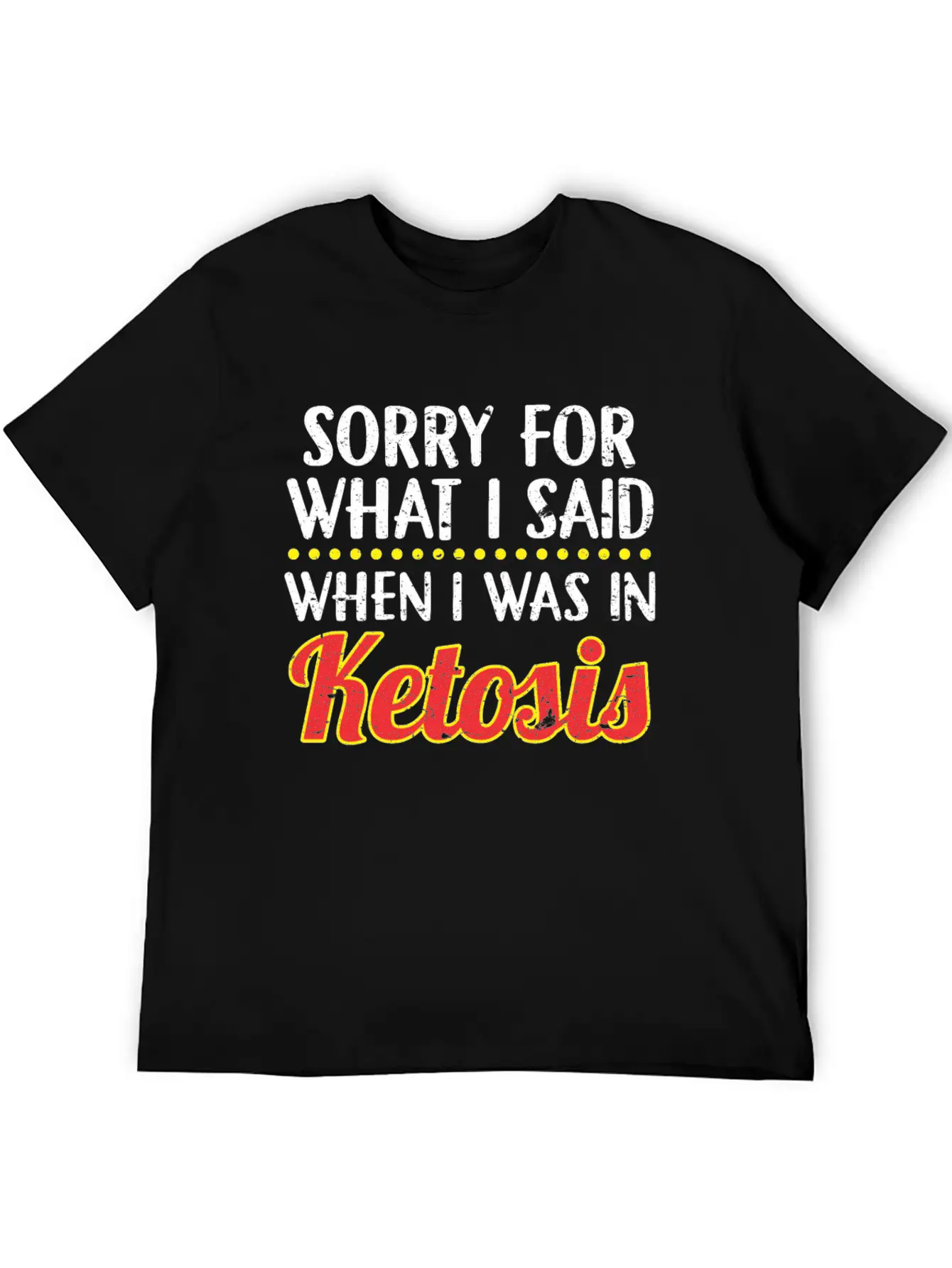 When I Was In Ketosis Diet Keto Basic Graphic T-Shirt – Daily Comfort In Soft Cotton