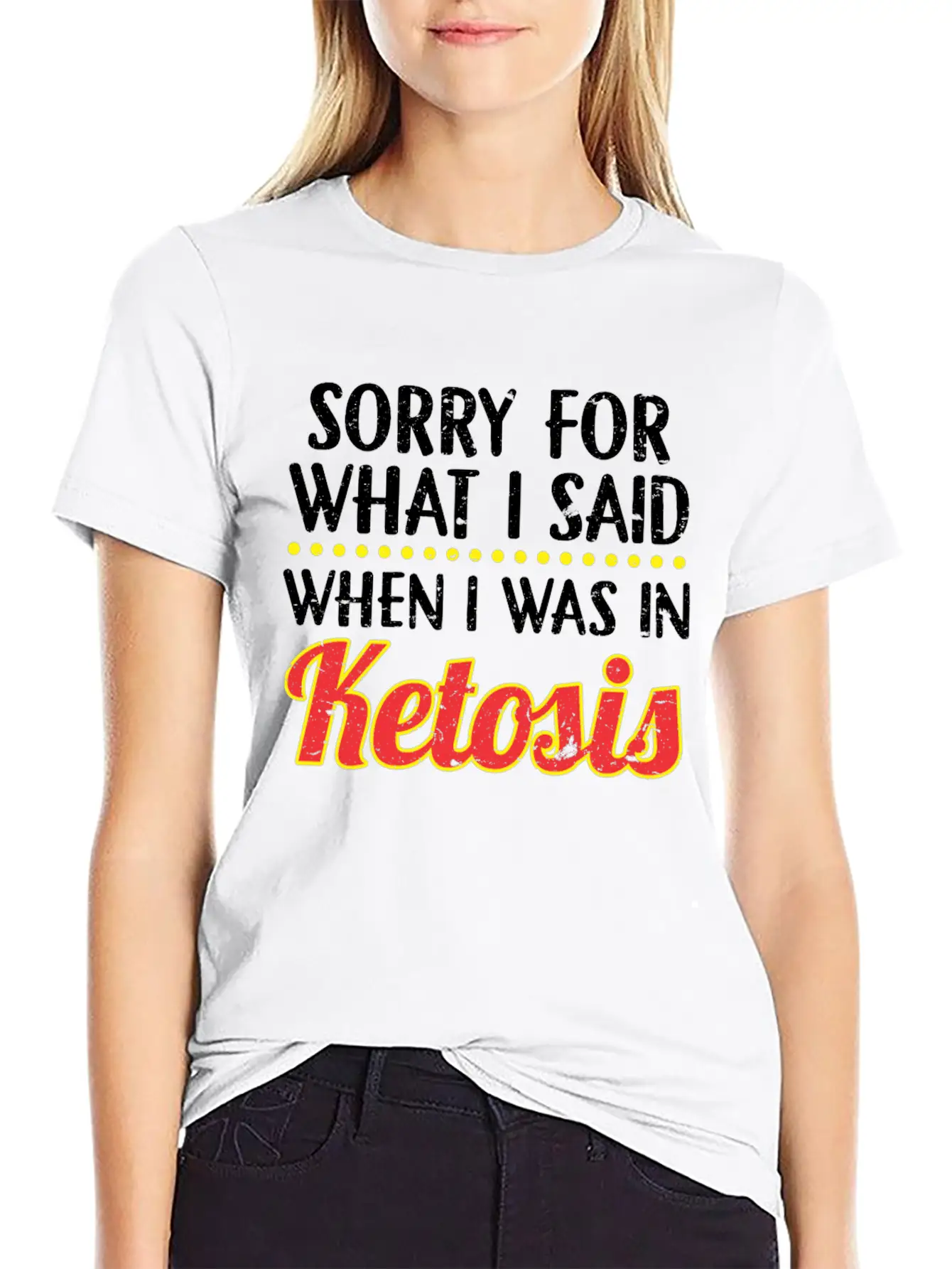 When I Was In Ketosis Diet Keto Basic Graphic T-Shirt – Daily Comfort In Soft Cotton