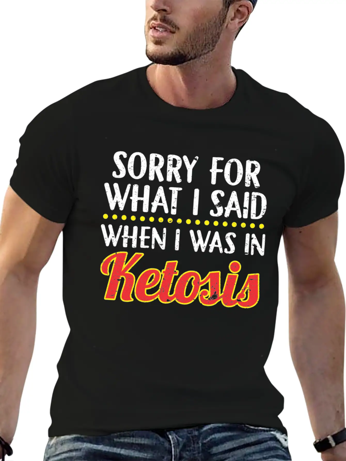 When I Was In Ketosis Diet Keto Basic Graphic T-Shirt – Daily Comfort In Soft Cotton