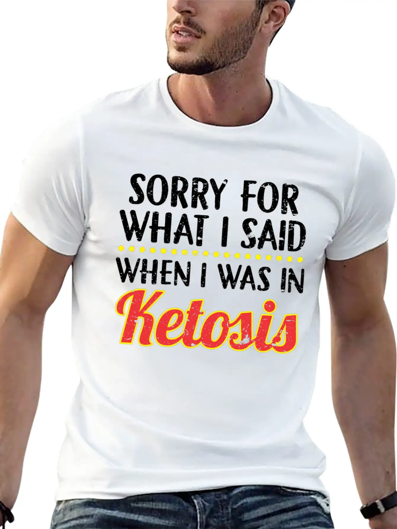 When I Was In Ketosis Diet Keto Basic Graphic T-Shirt – Daily Comfort In Soft Cotton