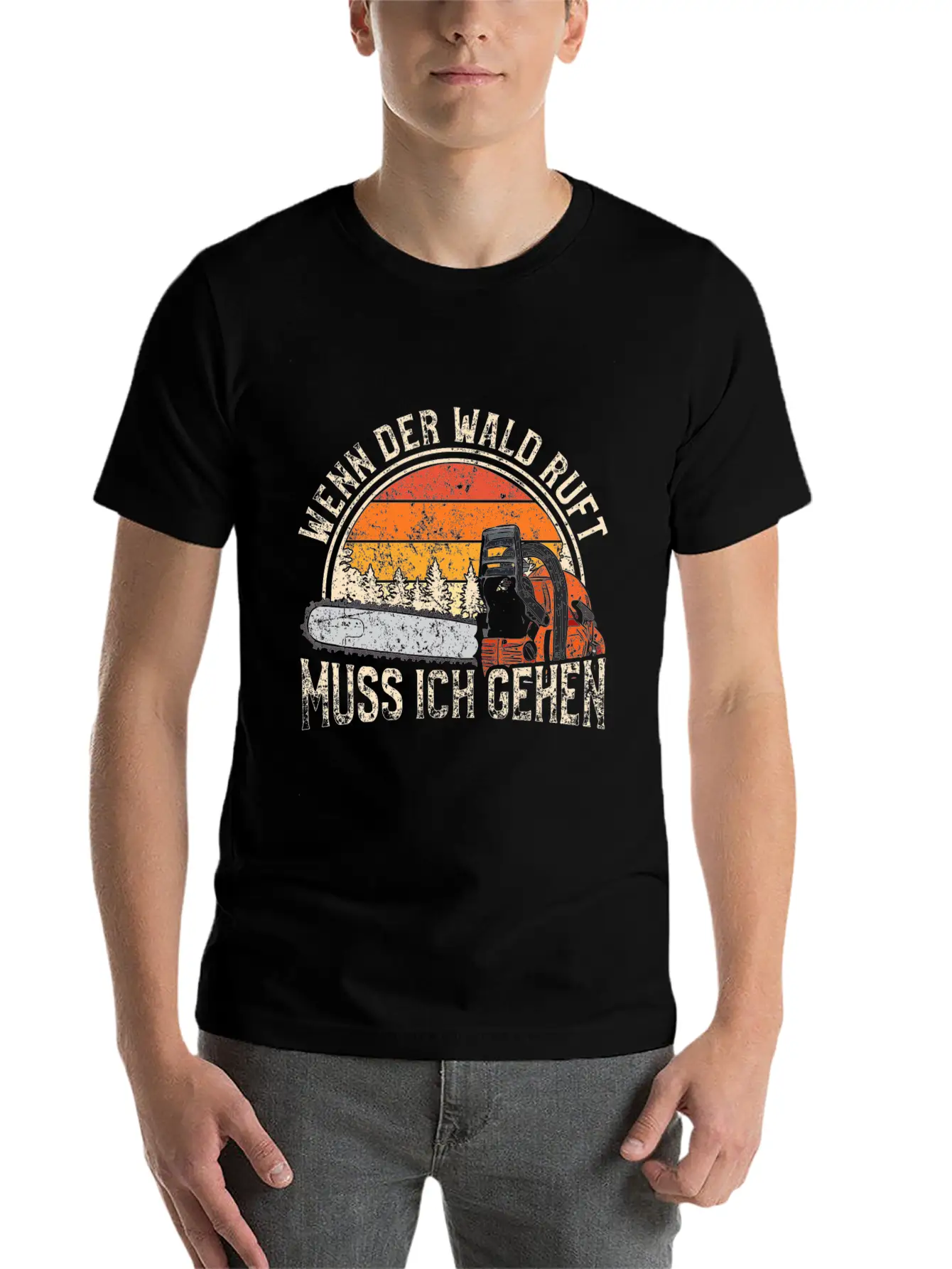 When The Forest Calls I Must Go Forest Ranger Essential Cotton Tee For Daily Outfits – Unisex Style