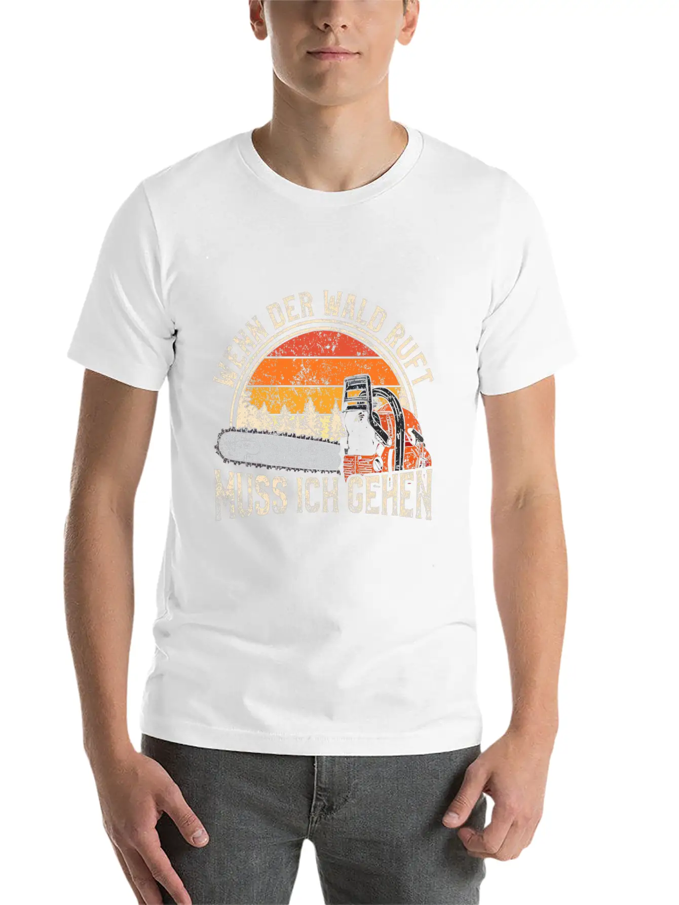 When The Forest Calls I Must Go Forest Ranger Essential Cotton Tee For Daily Outfits – Unisex Style