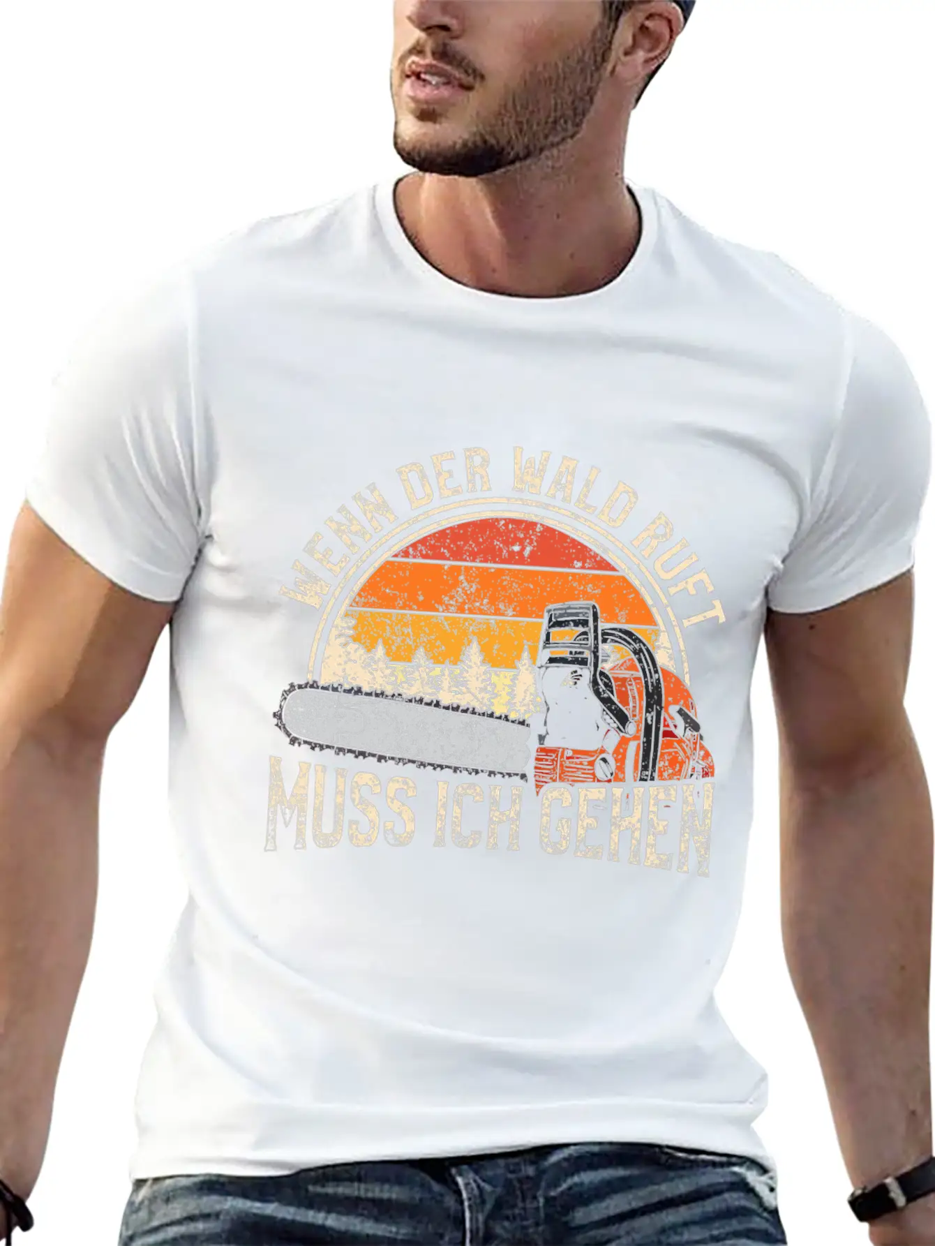 When The Forest Calls I Must Go Forest Ranger Essential Cotton Tee For Daily Outfits – Unisex Style