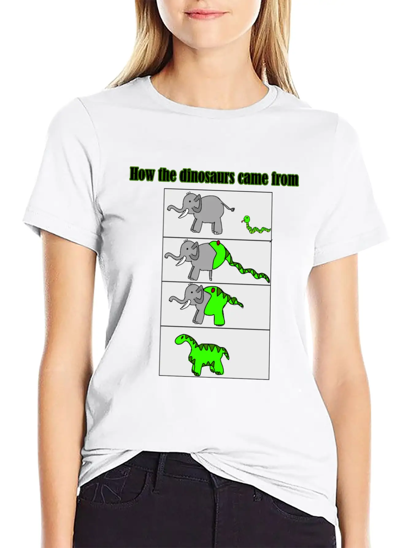 Where The Dinosaurs Came From Classic Fit Graphic Tee For Daily Comfort – Unisex Cotton Shirt