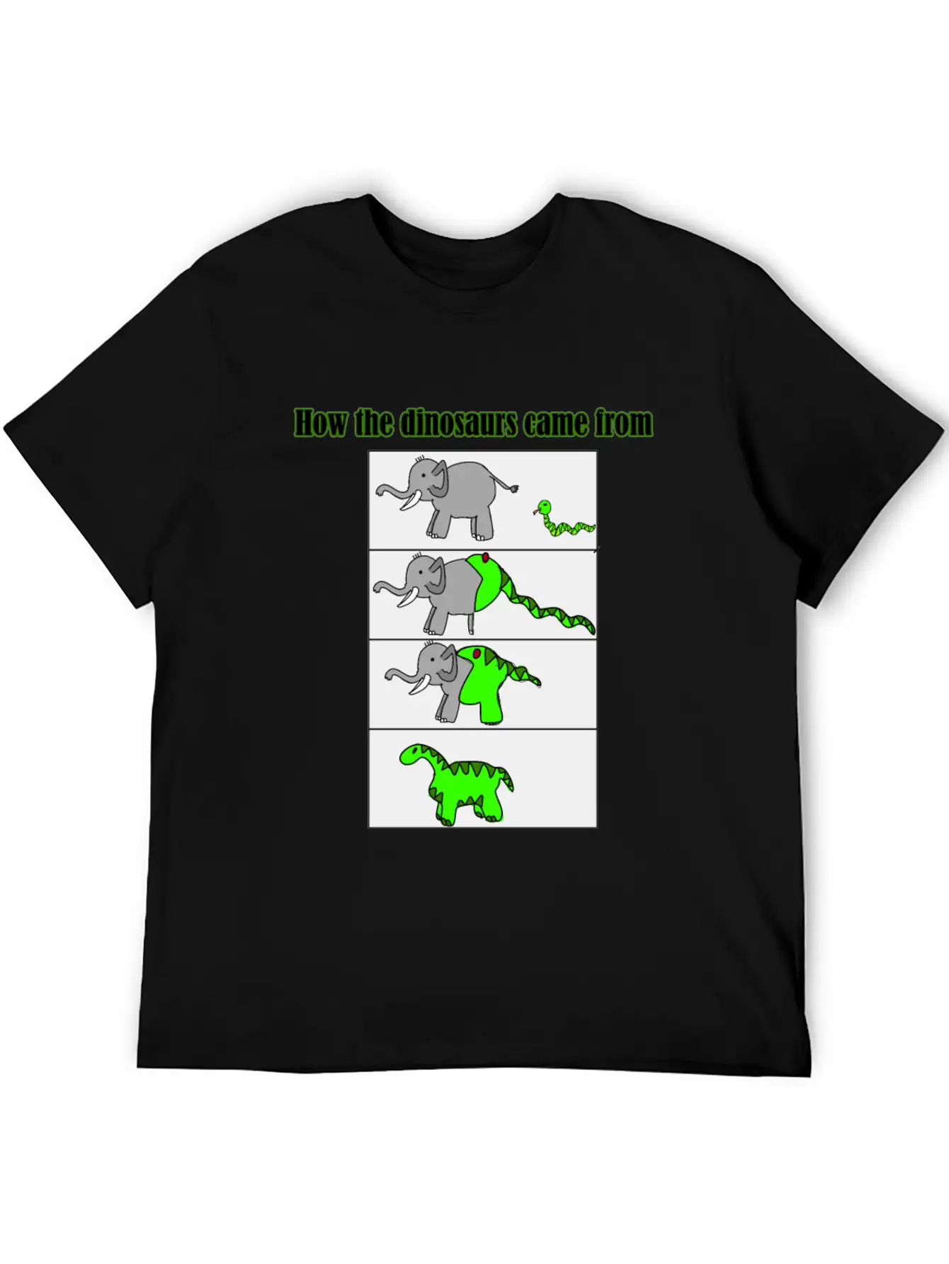 Where The Dinosaurs Came From Classic Fit Graphic Tee For Daily Comfort – Unisex Cotton Shirt