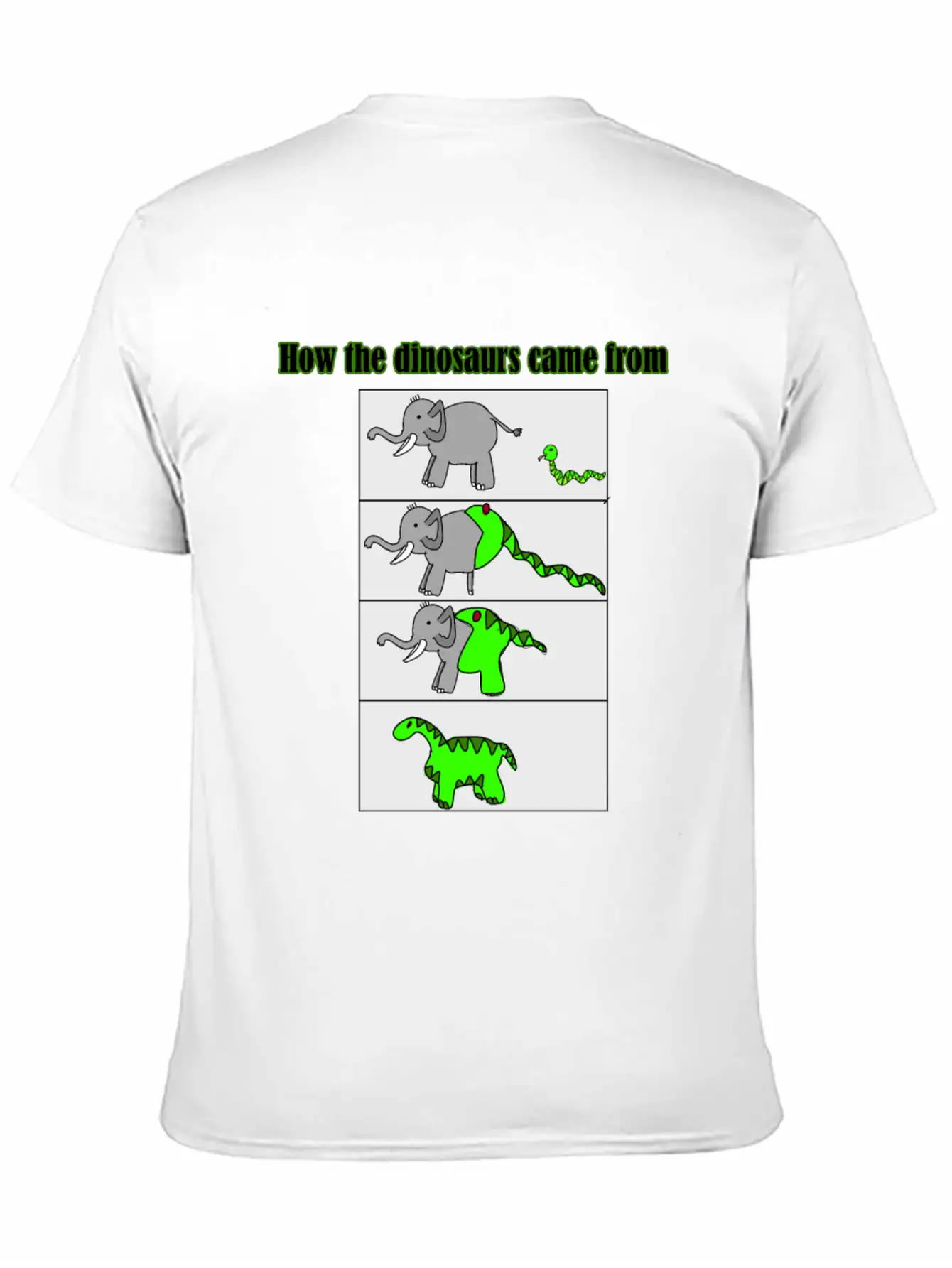 Where The Dinosaurs Came From Classic Fit Graphic Tee For Daily Comfort – Unisex Cotton Shirt