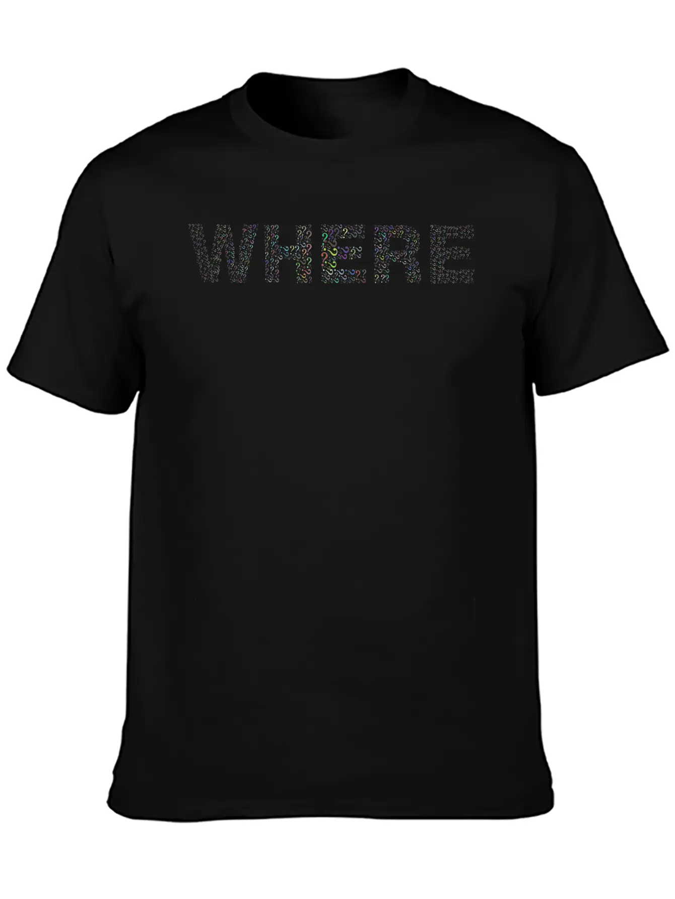 Where Typography Essential Cotton Tee For Daily Outfits – Unisex Style