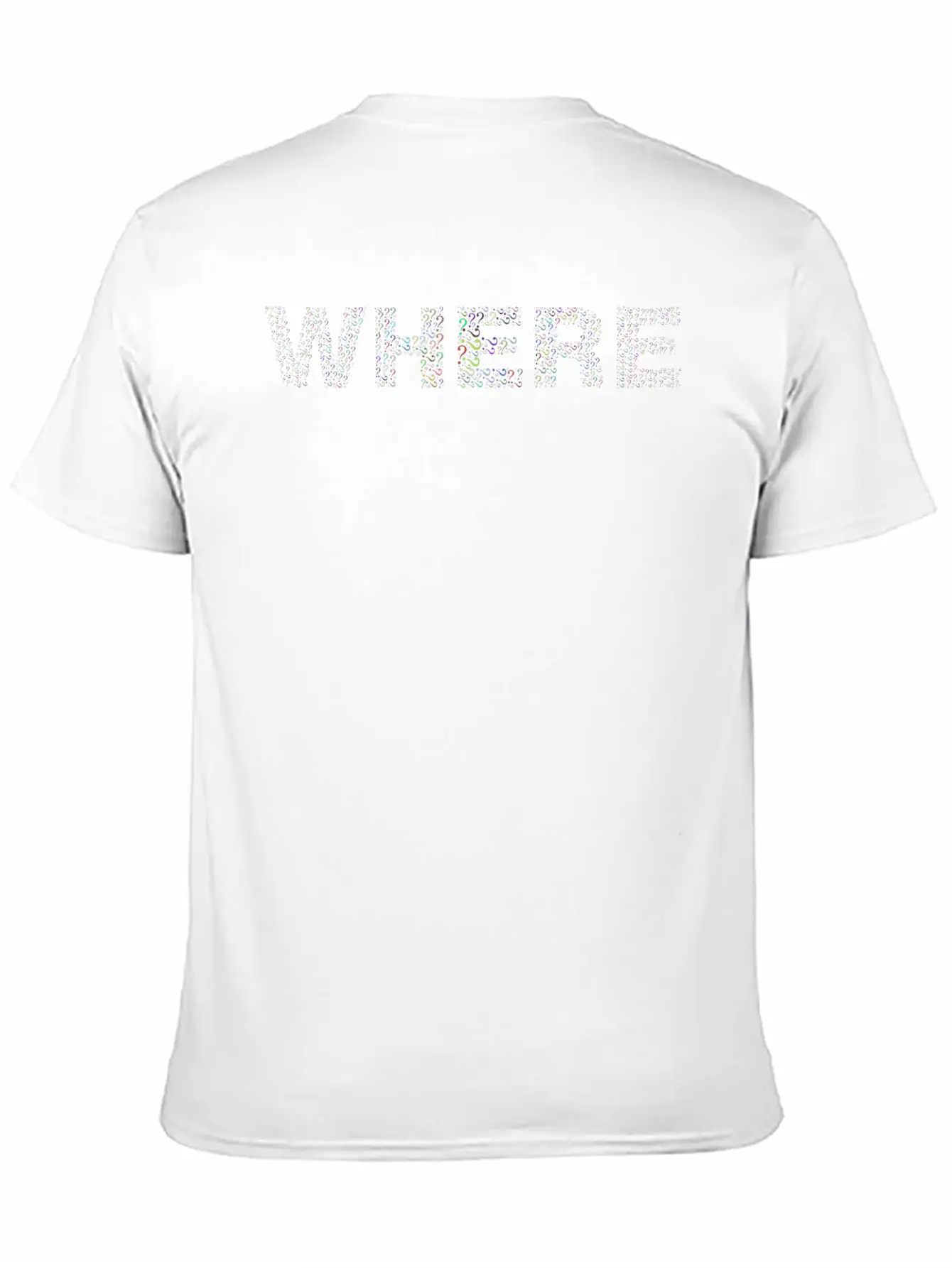 Where Typography Essential Cotton Tee For Daily Outfits – Unisex Style
