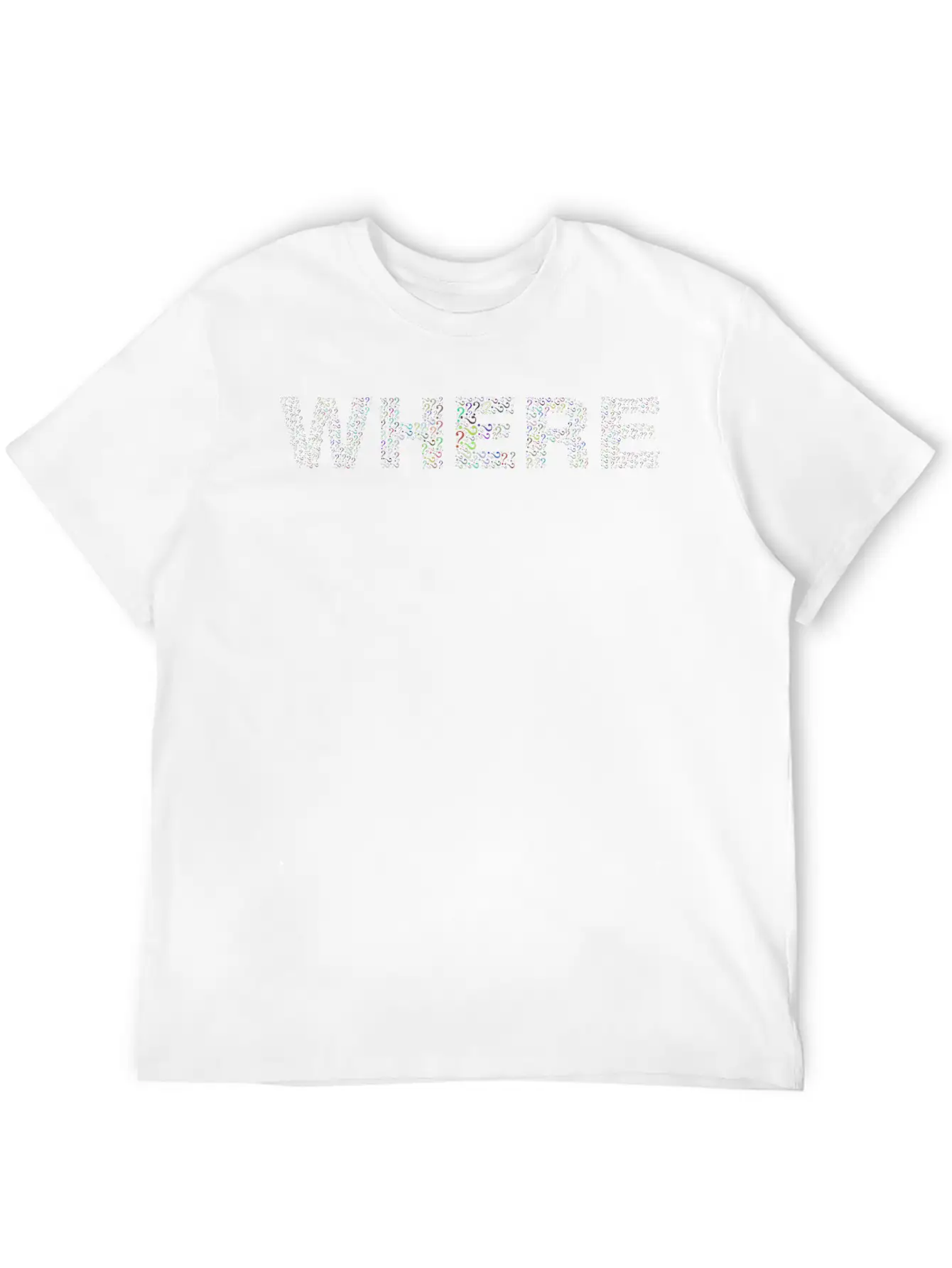 Where Typography Essential Cotton Tee For Daily Outfits – Unisex Style