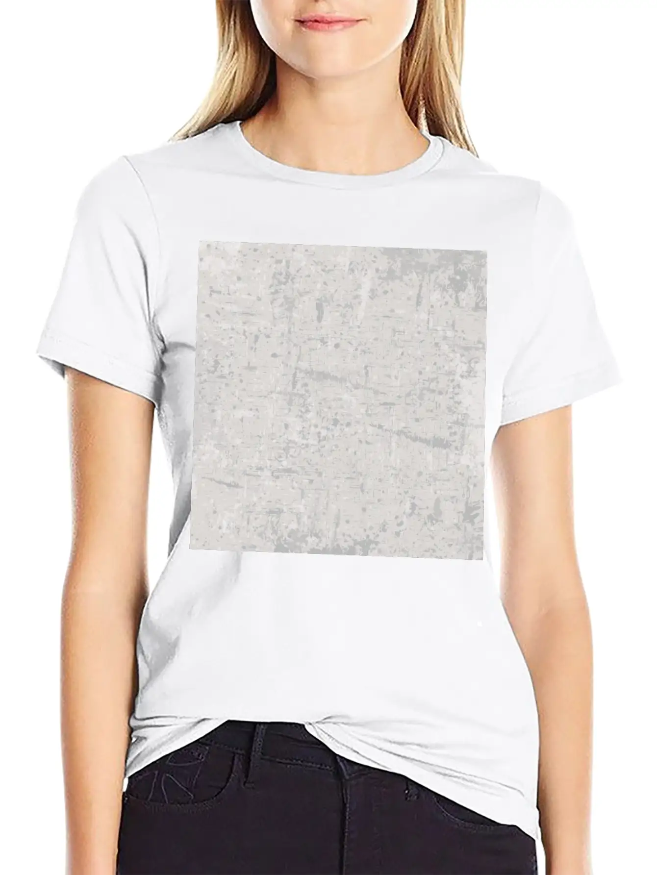 White Grey Art Lover Abstract Artist Painter Soft Cotton Short Sleeve Tee – Unisex Wardrobe Staple
