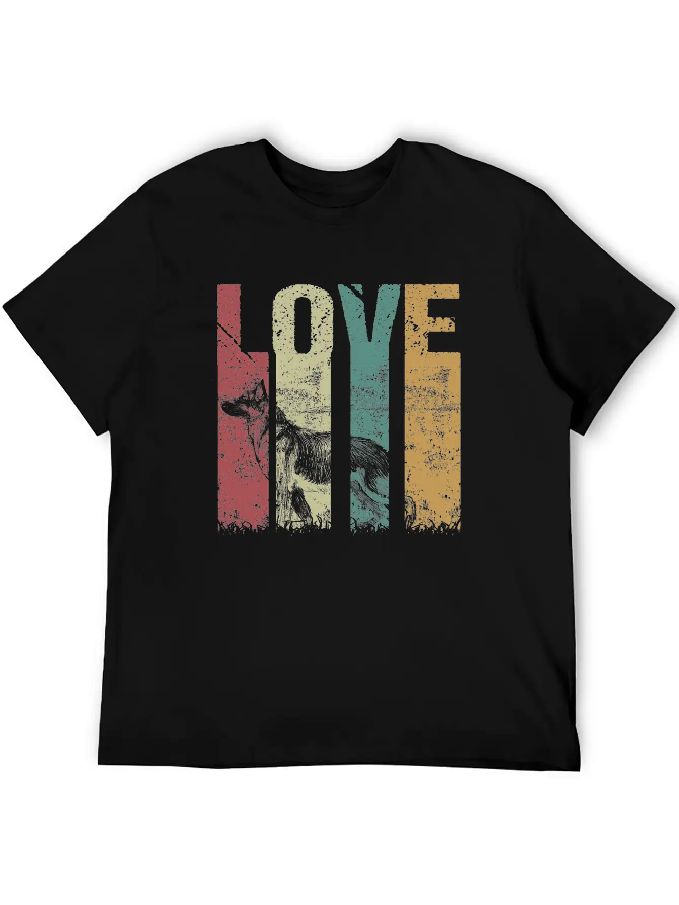 White Swiss Shepherd Love Vintage Modern Fit Casual T-Shirt ��� Clean And Versatile Design