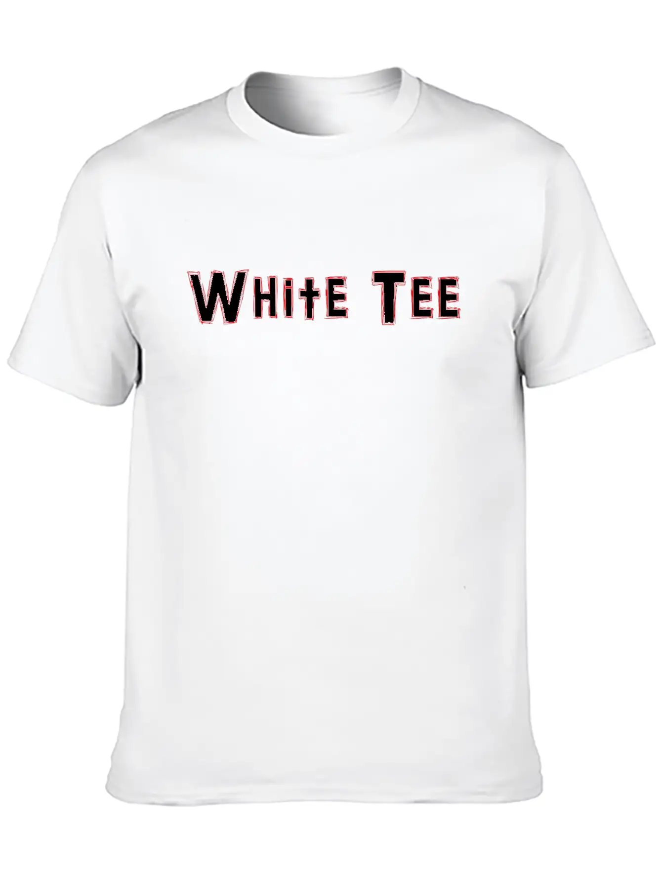 White Tee I Rap I Hip Hop I Trap Modern Fit Casual T-Shirt – Clean And Versatile Design