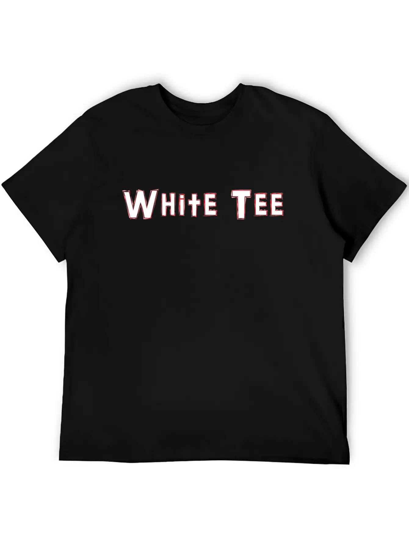 White Tee I Rap I Hip Hop I Trap Modern Fit Casual T-Shirt – Clean And Versatile Design