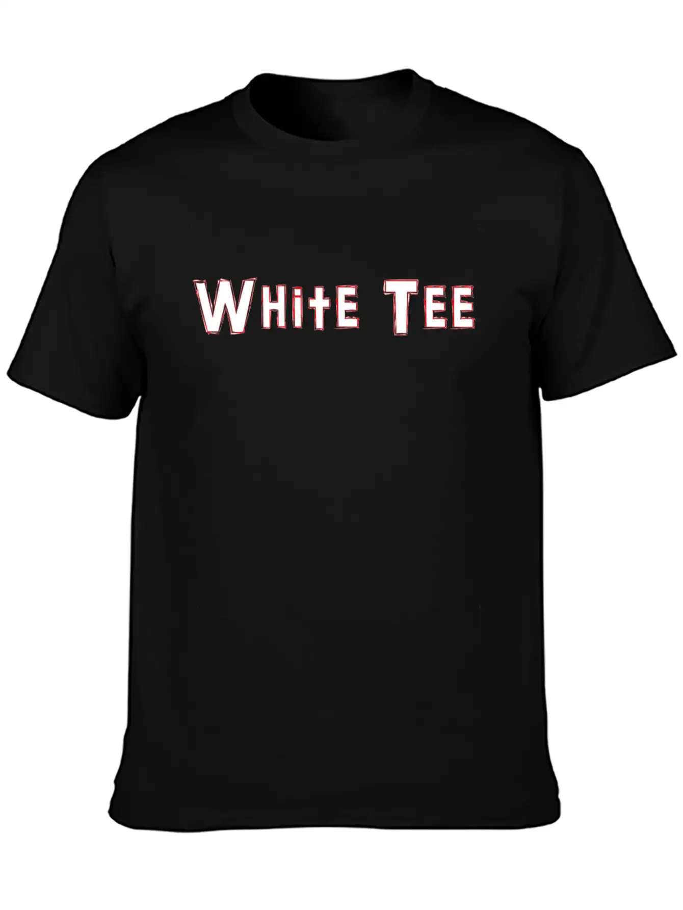 White Tee I Rap I Hip Hop I Trap Modern Fit Casual T-Shirt – Clean And Versatile Design