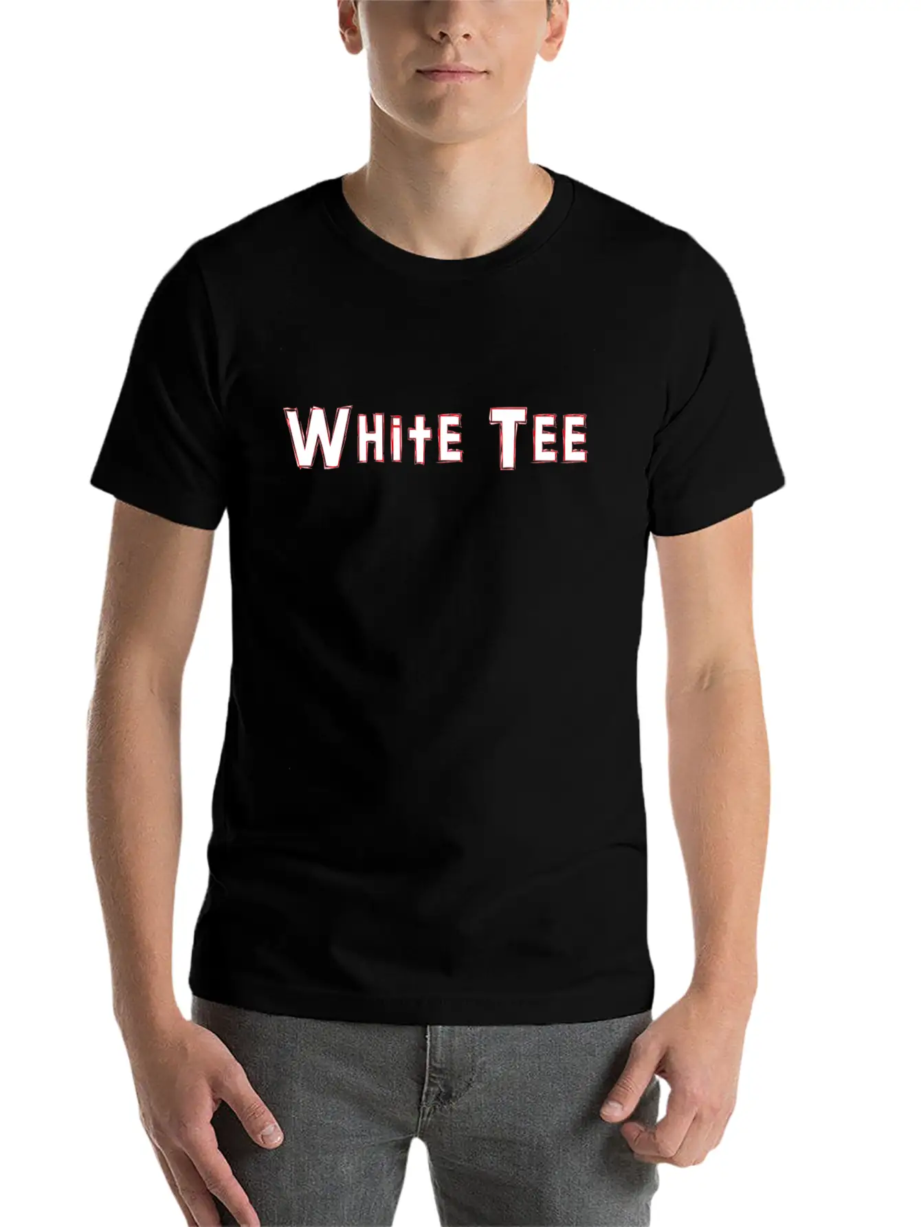 White Tee I Rap I Hip Hop I Trap Modern Fit Casual T-Shirt – Clean And Versatile Design