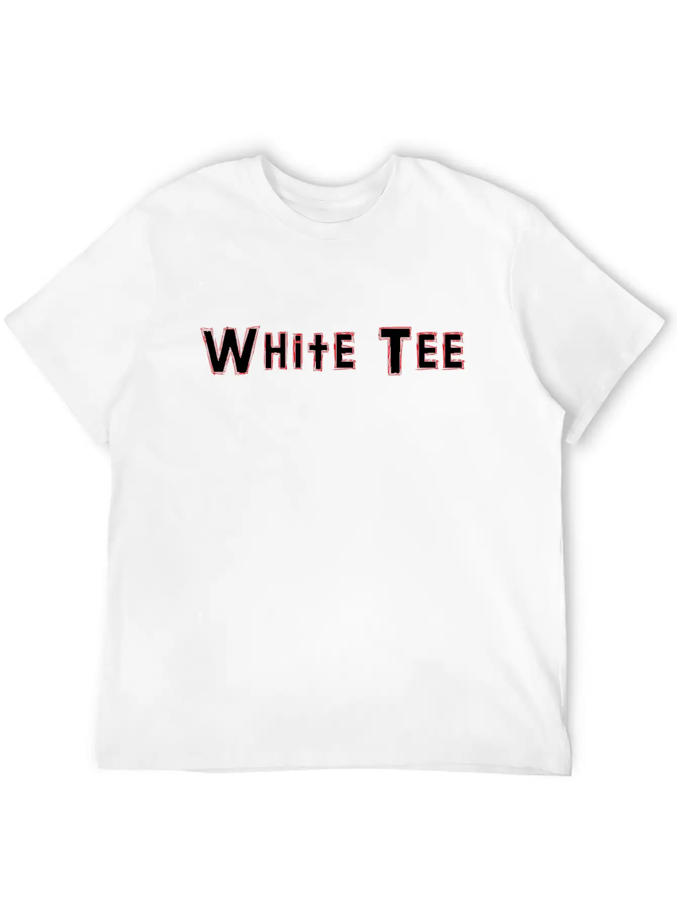 White Tee I Rap I Hip Hop I Trap Modern Fit Casual T-Shirt – Clean And Versatile Design
